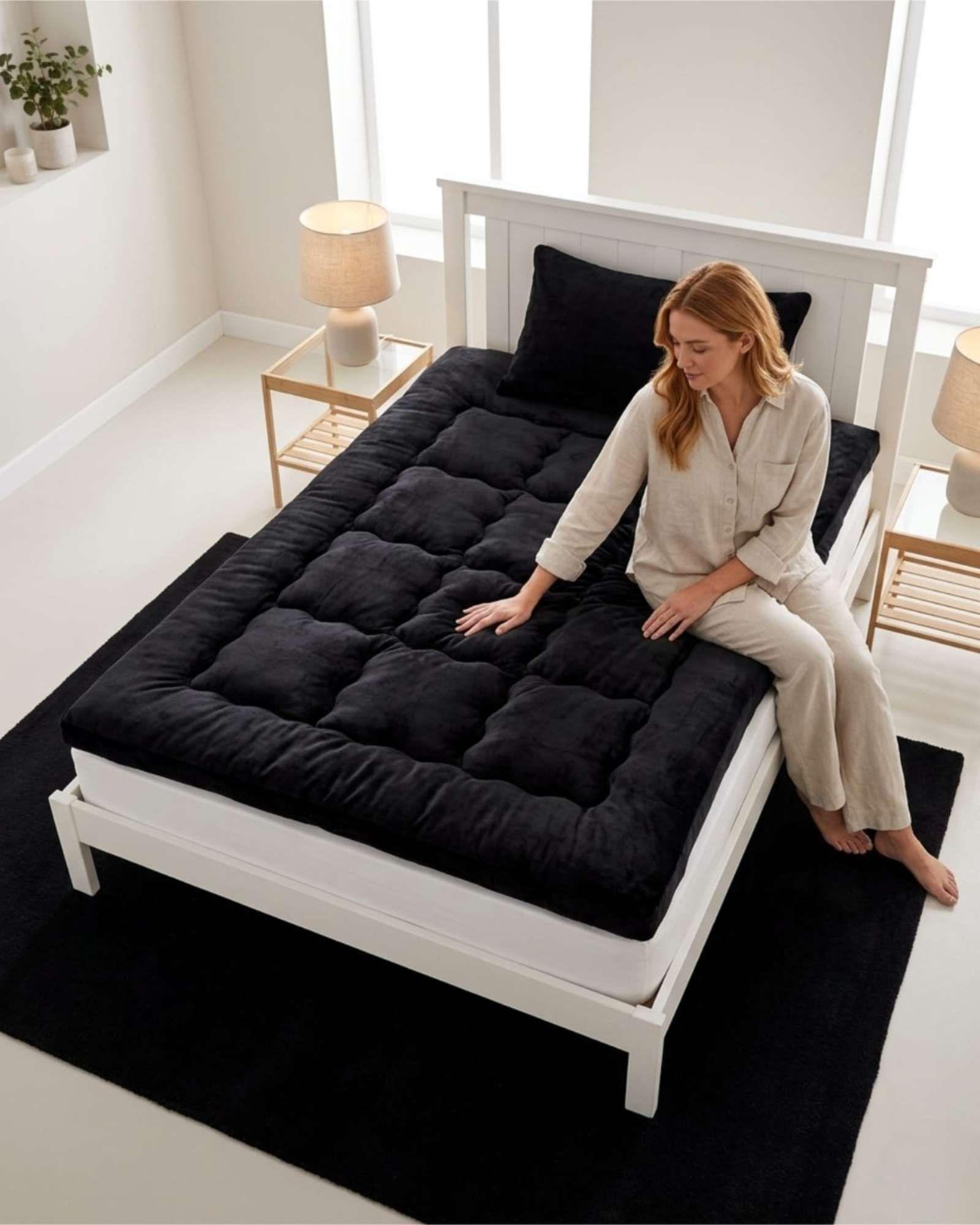 Cubre Colchón Acolchado Plush Ultra Suave Plaza y Media R3-4