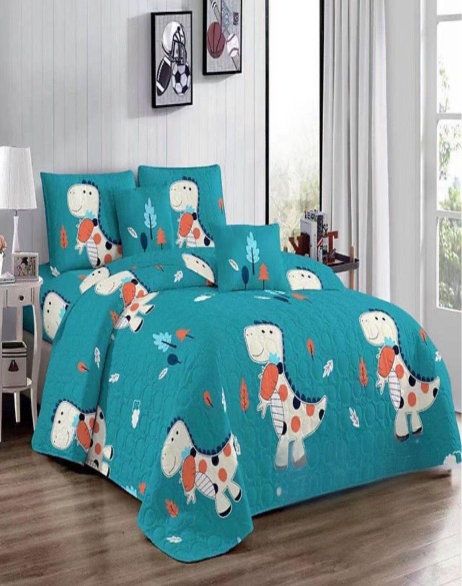 Cubrecama 1P y Media Quilt Verano + Funda Almohada D1-2