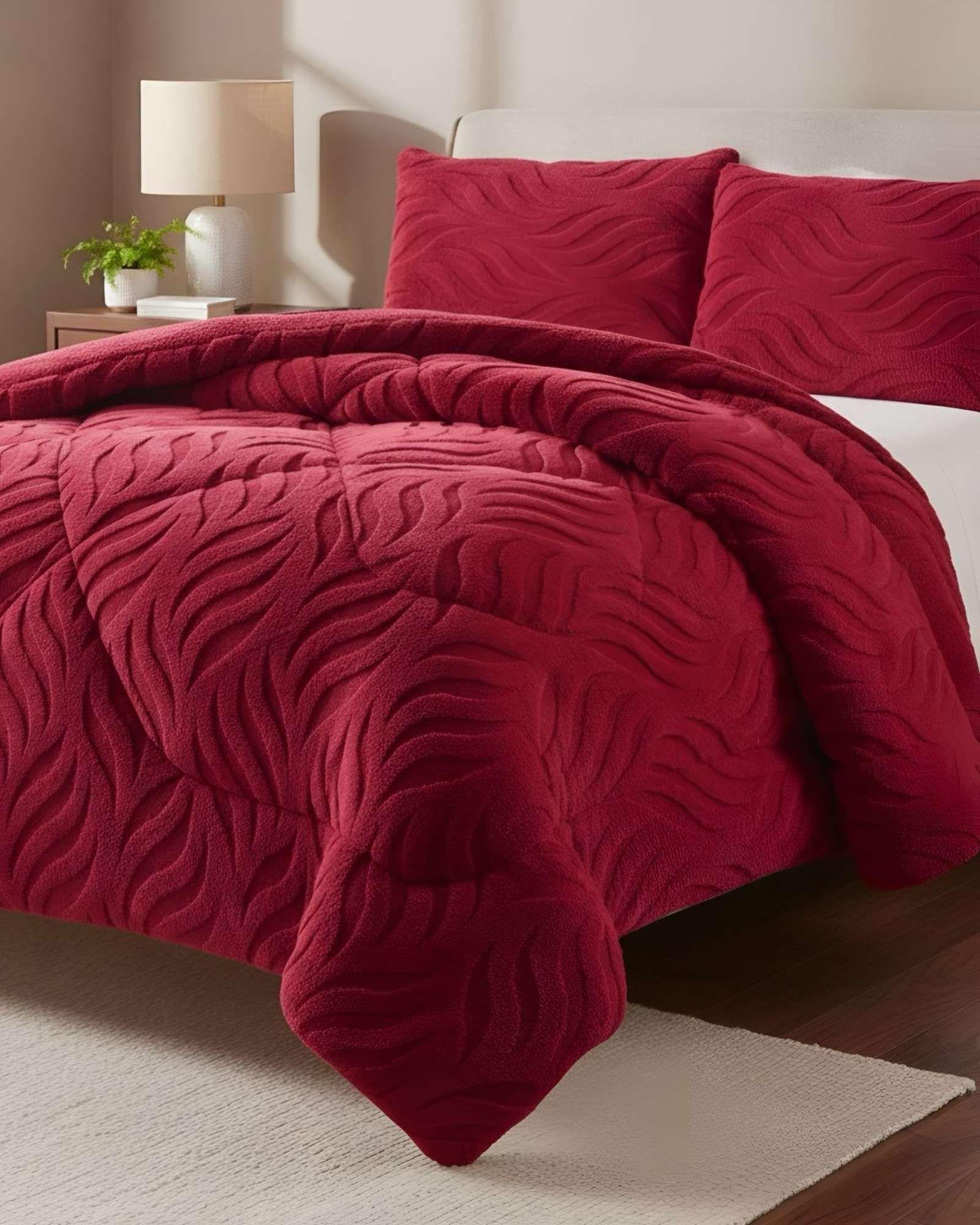 Cubrecama Chiporro Diseño Relieve Ondas King C1-2