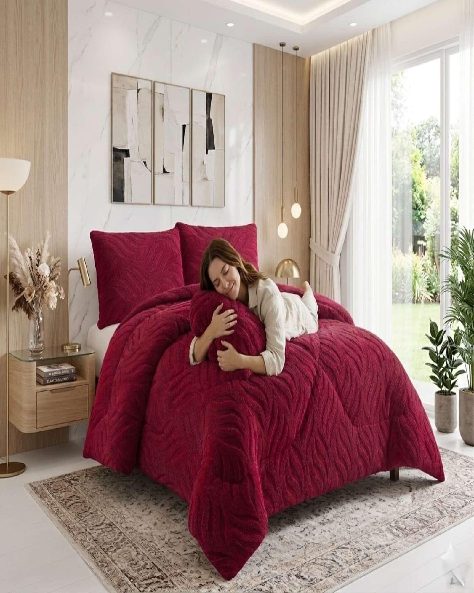 Cubrecama Chiporro Diseño Relieve Ondas King C1-3