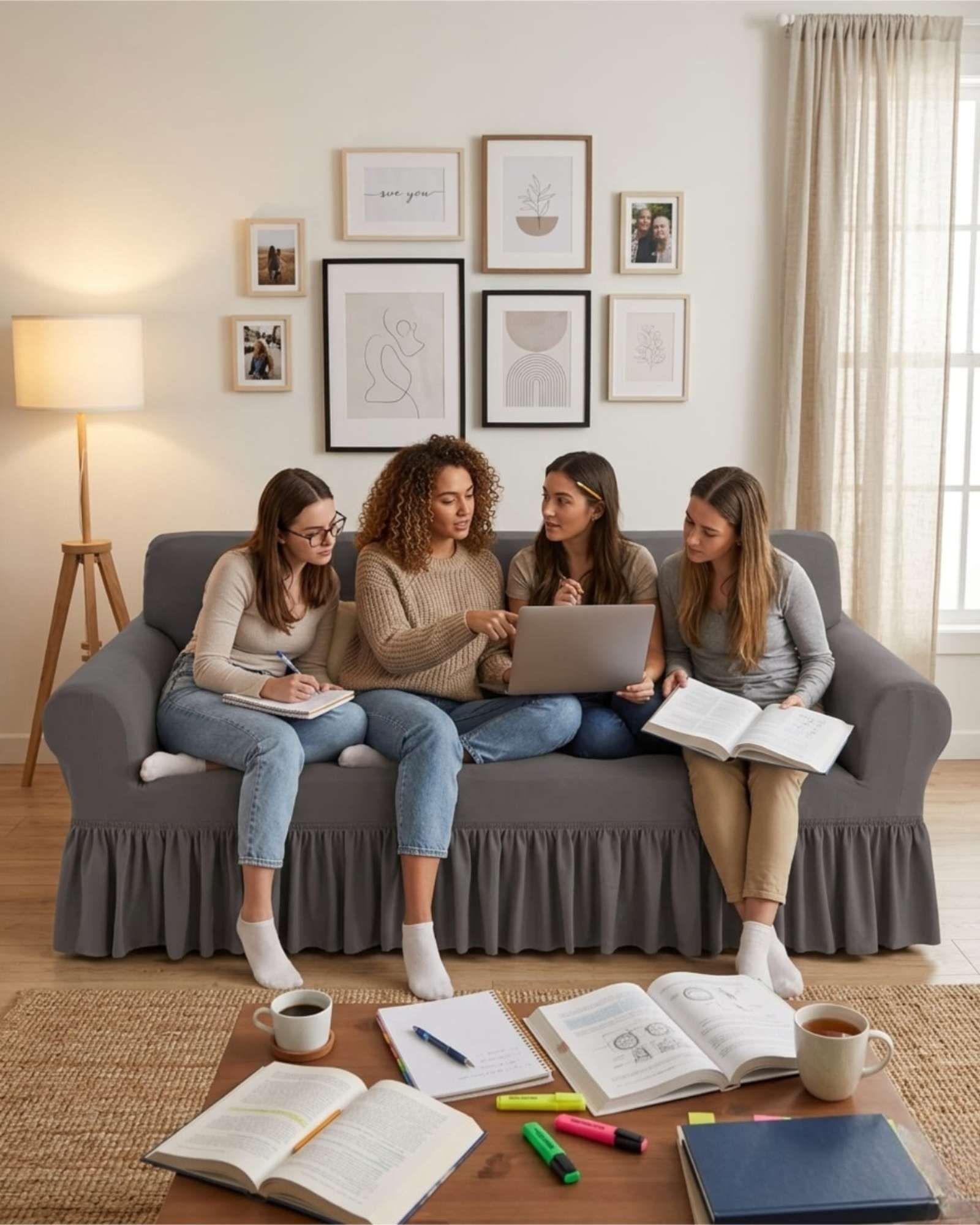 Cubre Sillon Elasticado Con farolao Premium 3 Cuerpos m2-3