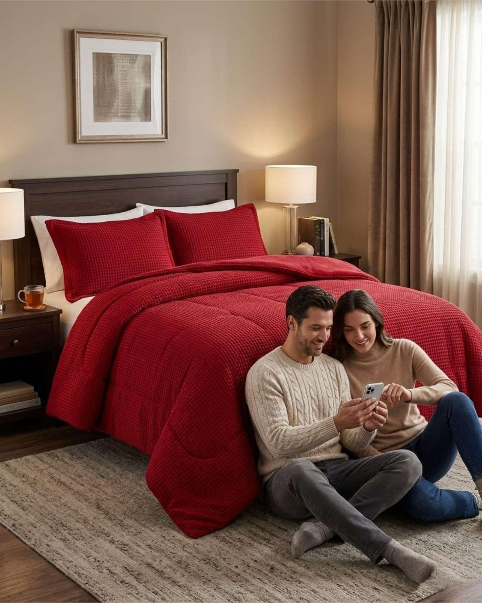 Cubrecama King / Super King Plush con Chiporro Térmico A26-4