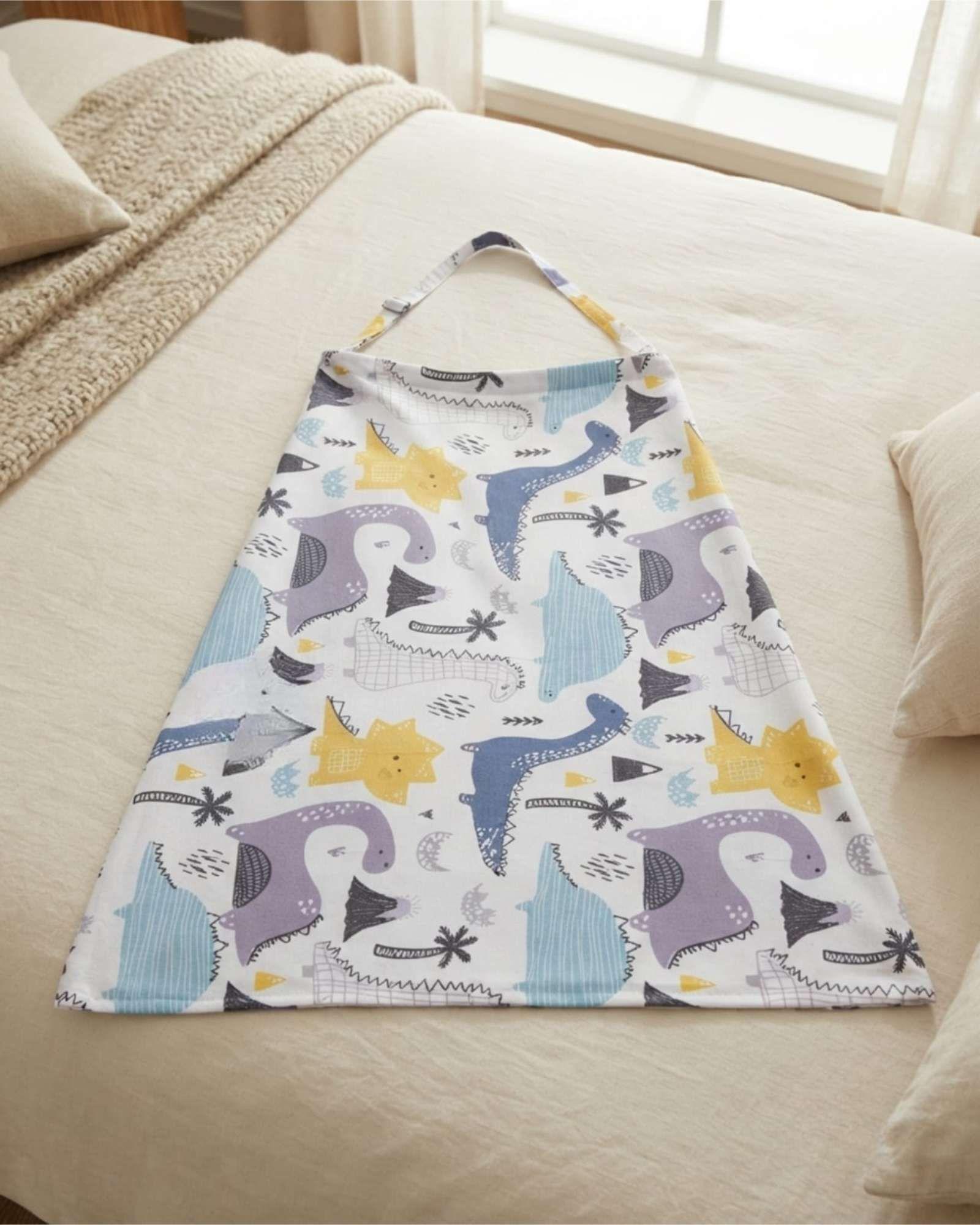 Delantal de Lactancia Estampado Práctico, Cómodo y con Estilo 07-0