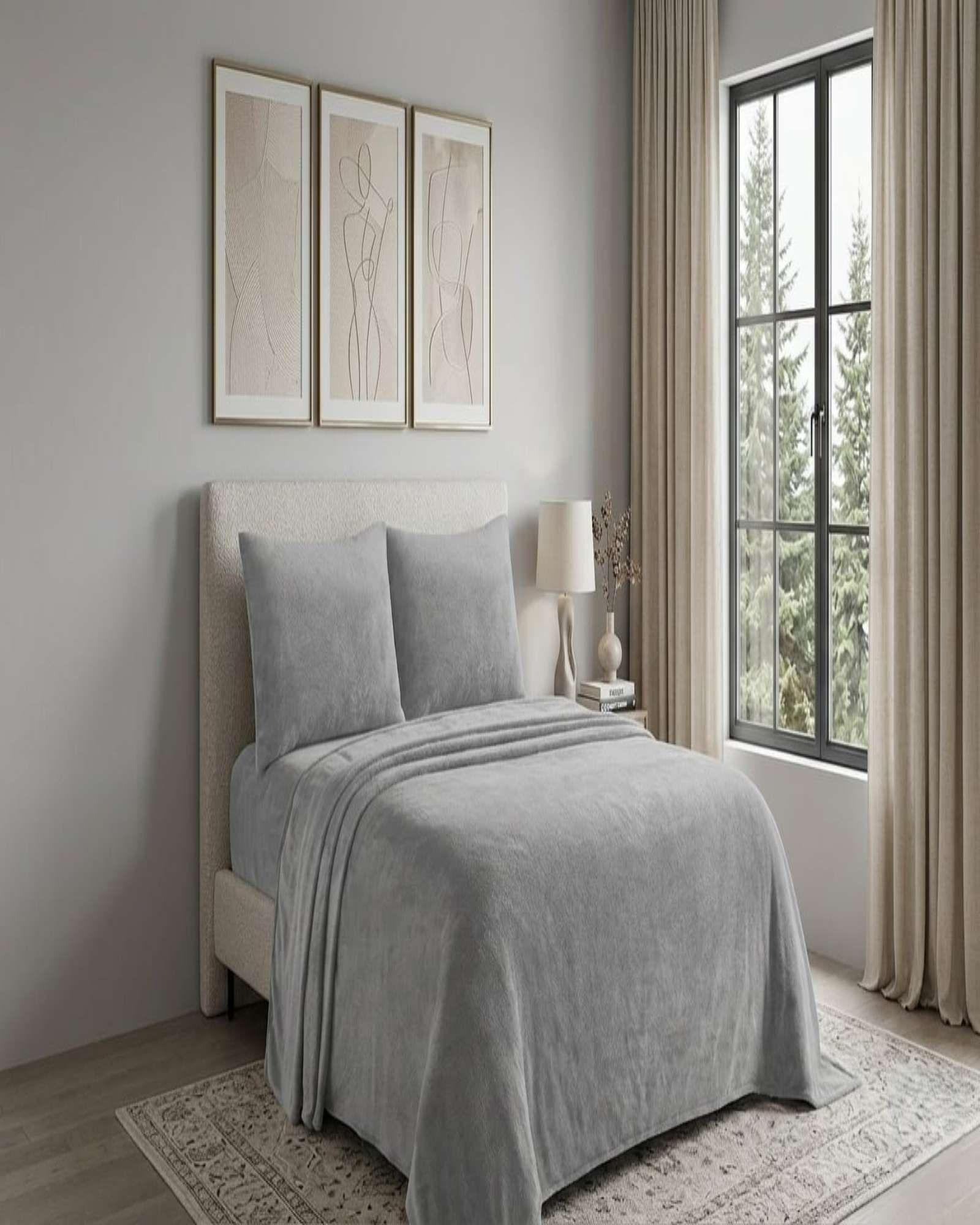 Sábanas de Invierno Polar Plush Premium 2 plazas 04-1