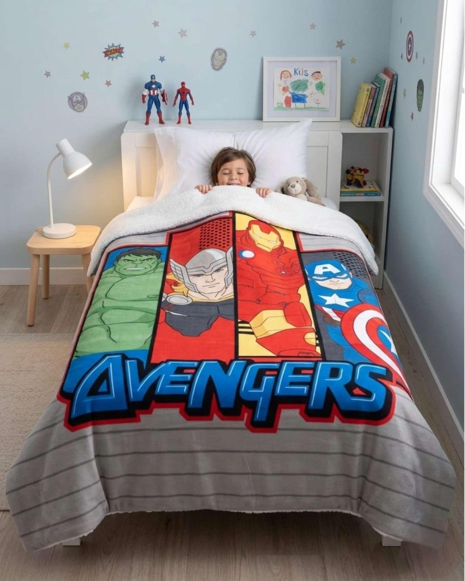 FRAZADAS POLAR SHERPA PLAZA Y MEDIA m1-2