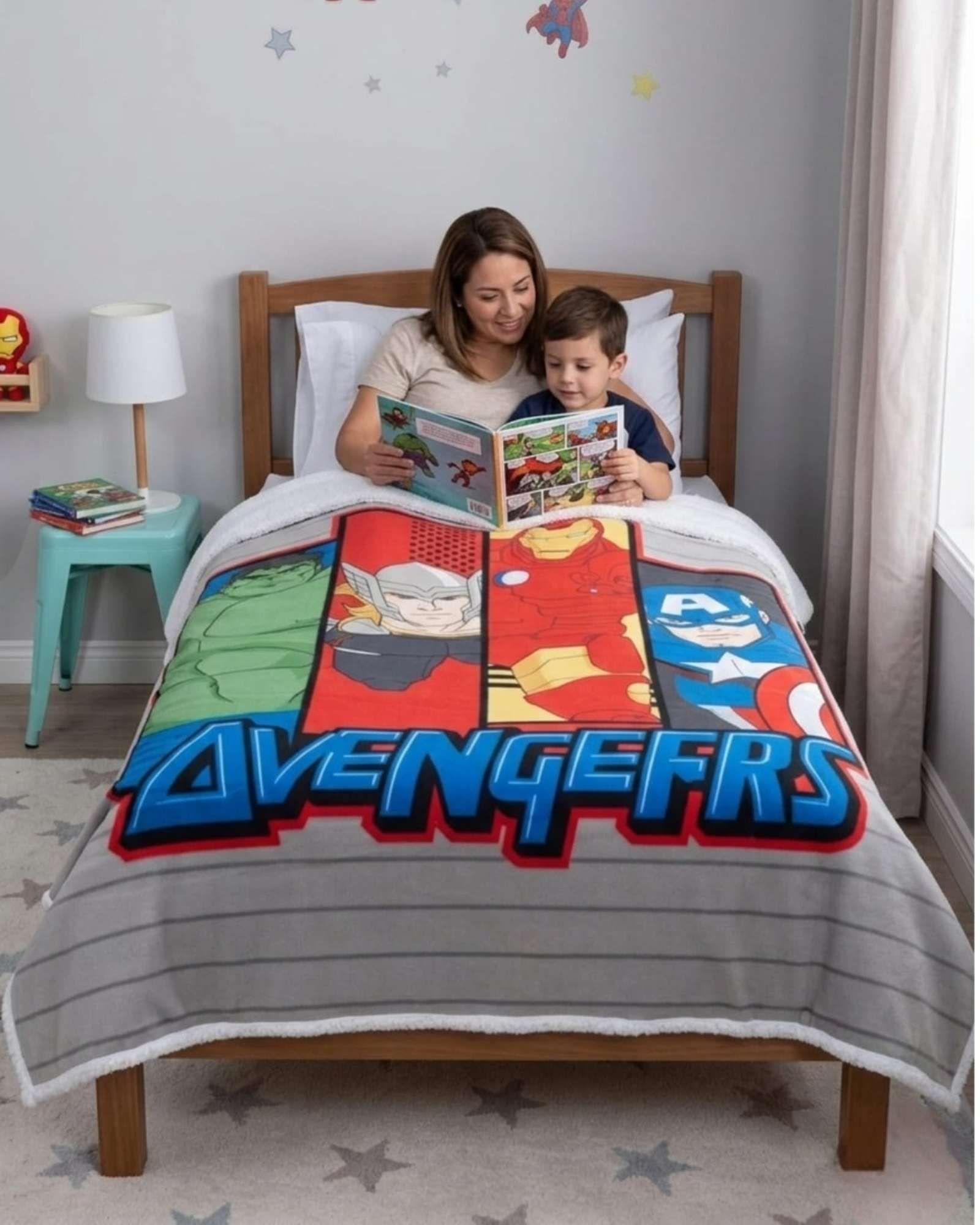 FRAZADAS POLAR SHERPA PLAZA Y MEDIA m1-3