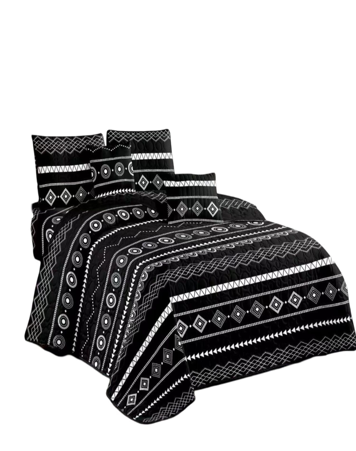 Cubrecama Quilt Diseño 2 Plazas - Primavera Verano B1-0