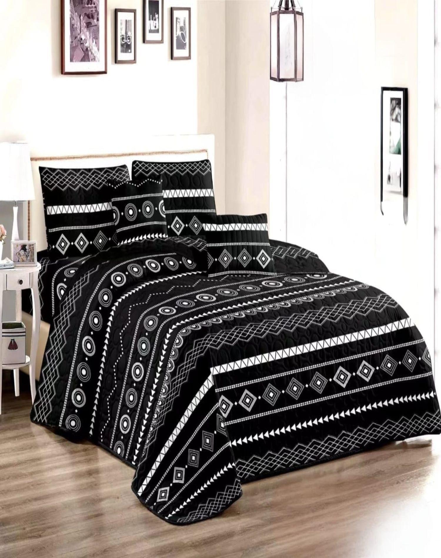 Cubrecama Quilt Diseño 2 Plazas - Primavera Verano B1-2