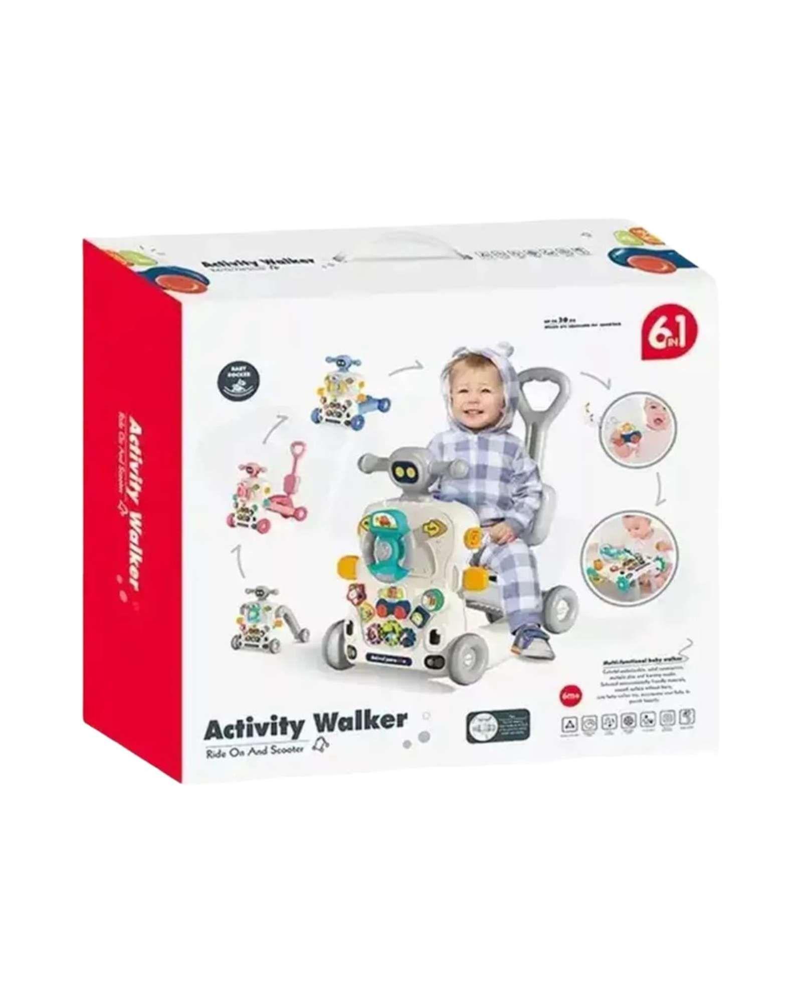 Caminador musical multifuncional 6 en 1 azul-4