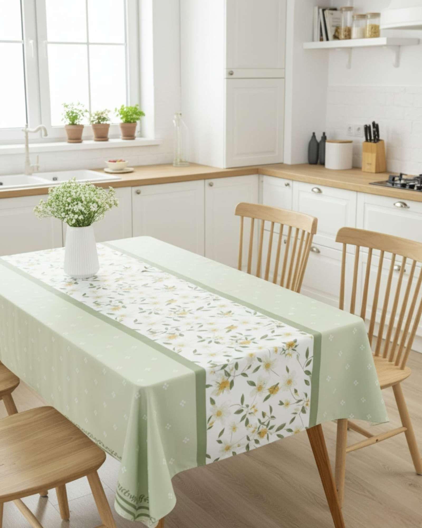 Mantel Antimanchas Grueso Rectangular 140x220 cm 03-2