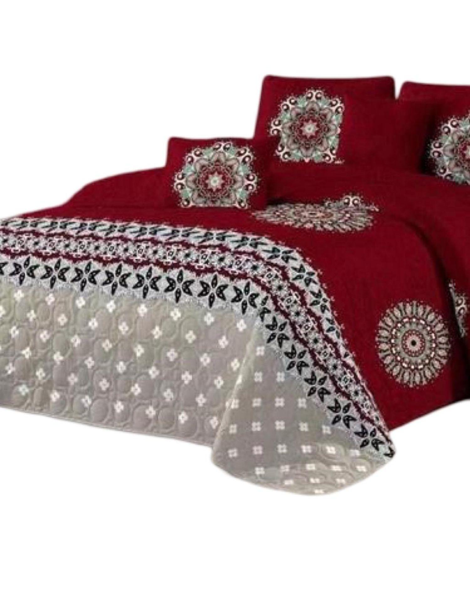 Cubrecama Quilt 2 Plazas+2 Fundas Verano Fresco 13n42-1