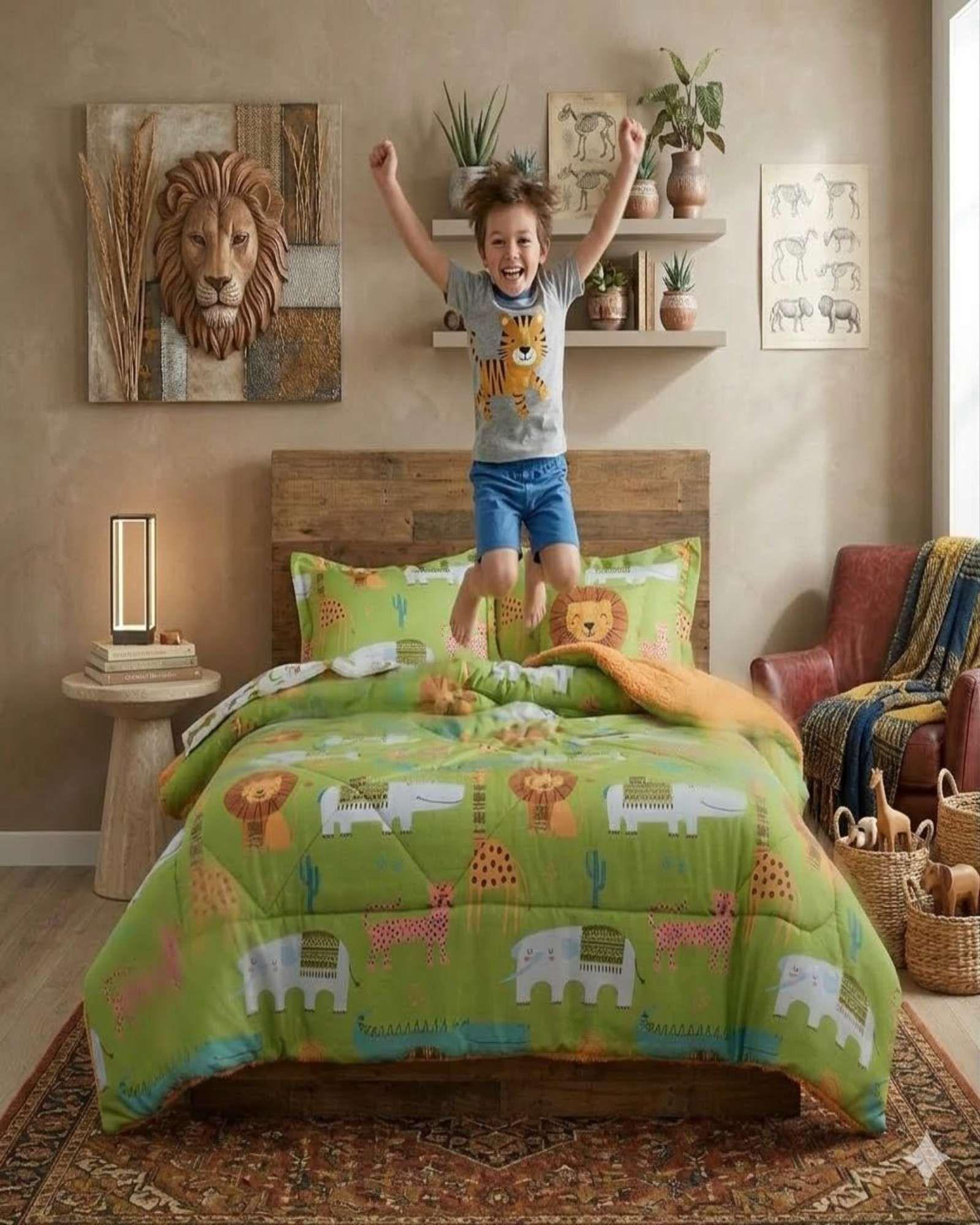 Plumón Plaza y Media con Chiporro Sherpa Kids Deluxe A3-0