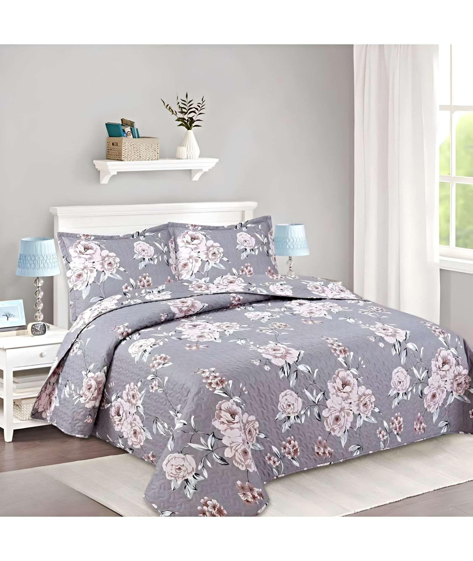 CUBRECAMA COLCHA QUILT VERANO KING-SUPER KING A32-2