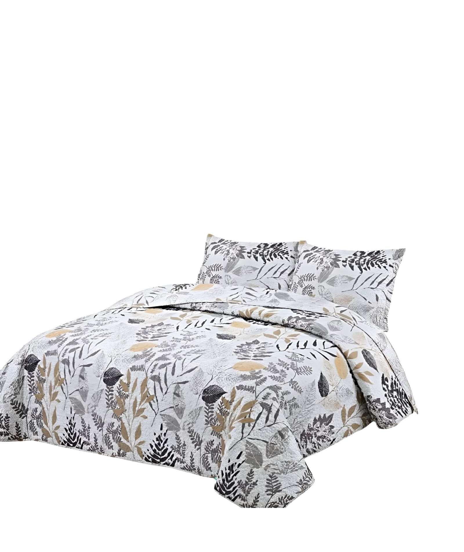 CUBRECAMA COLCHA QUILT DE VERANO 2 PLAZAS A29-1