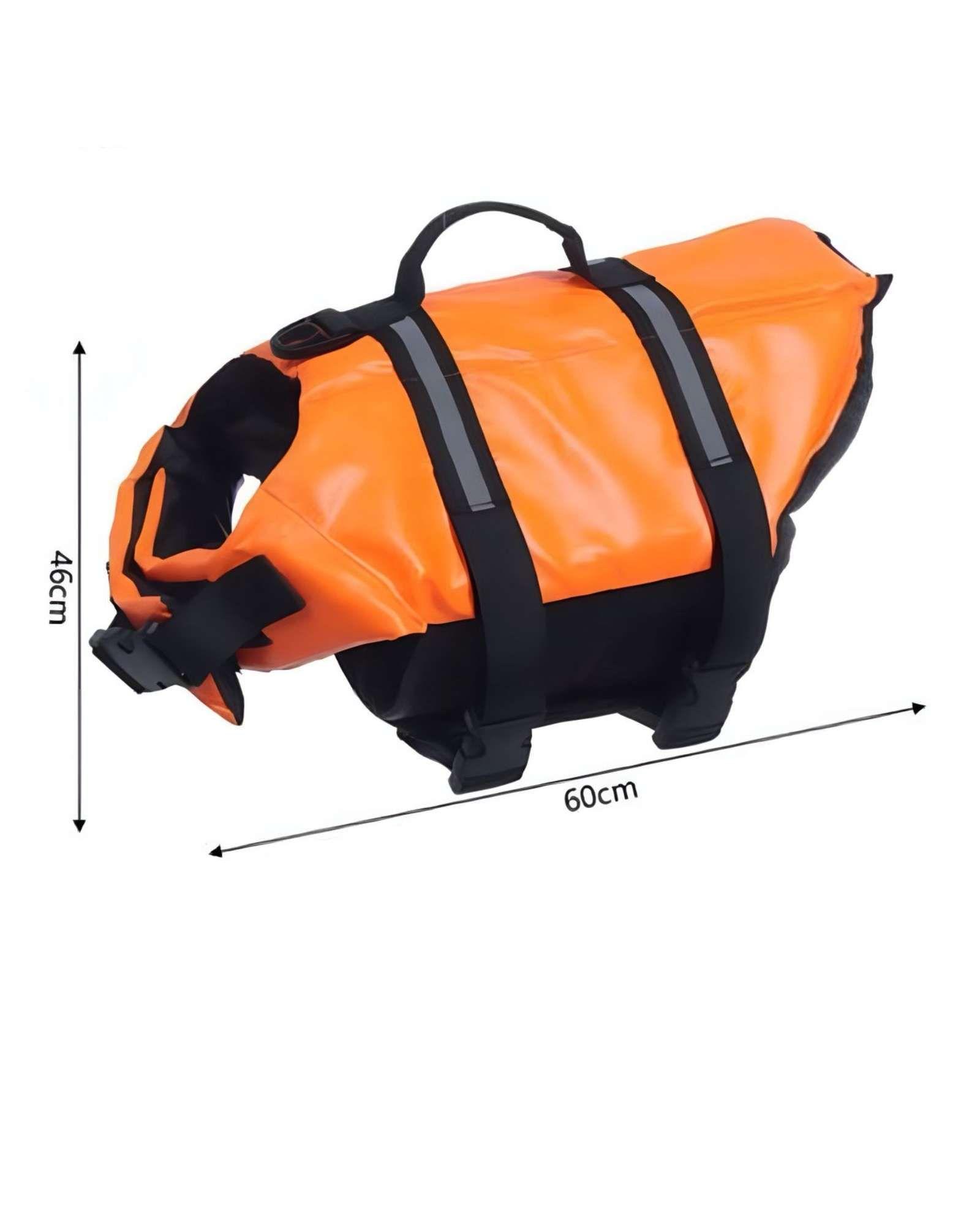 CHALECO SALVAVIDAS PARA MASCOTAS TALLA S 60x46 cm S01-4