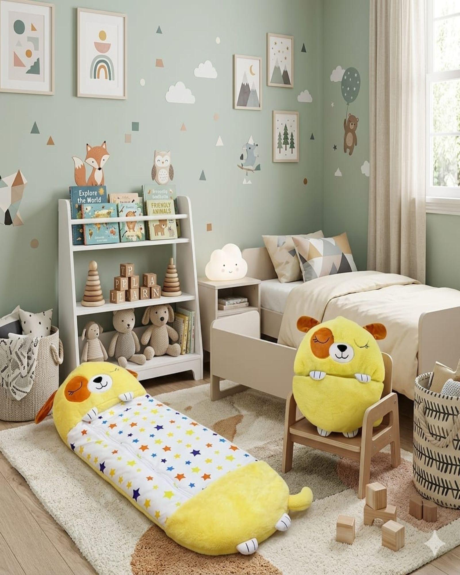 Saco de Dormir Para niños 2 en 1: Almohada y Saco Happy Nappers m3-2