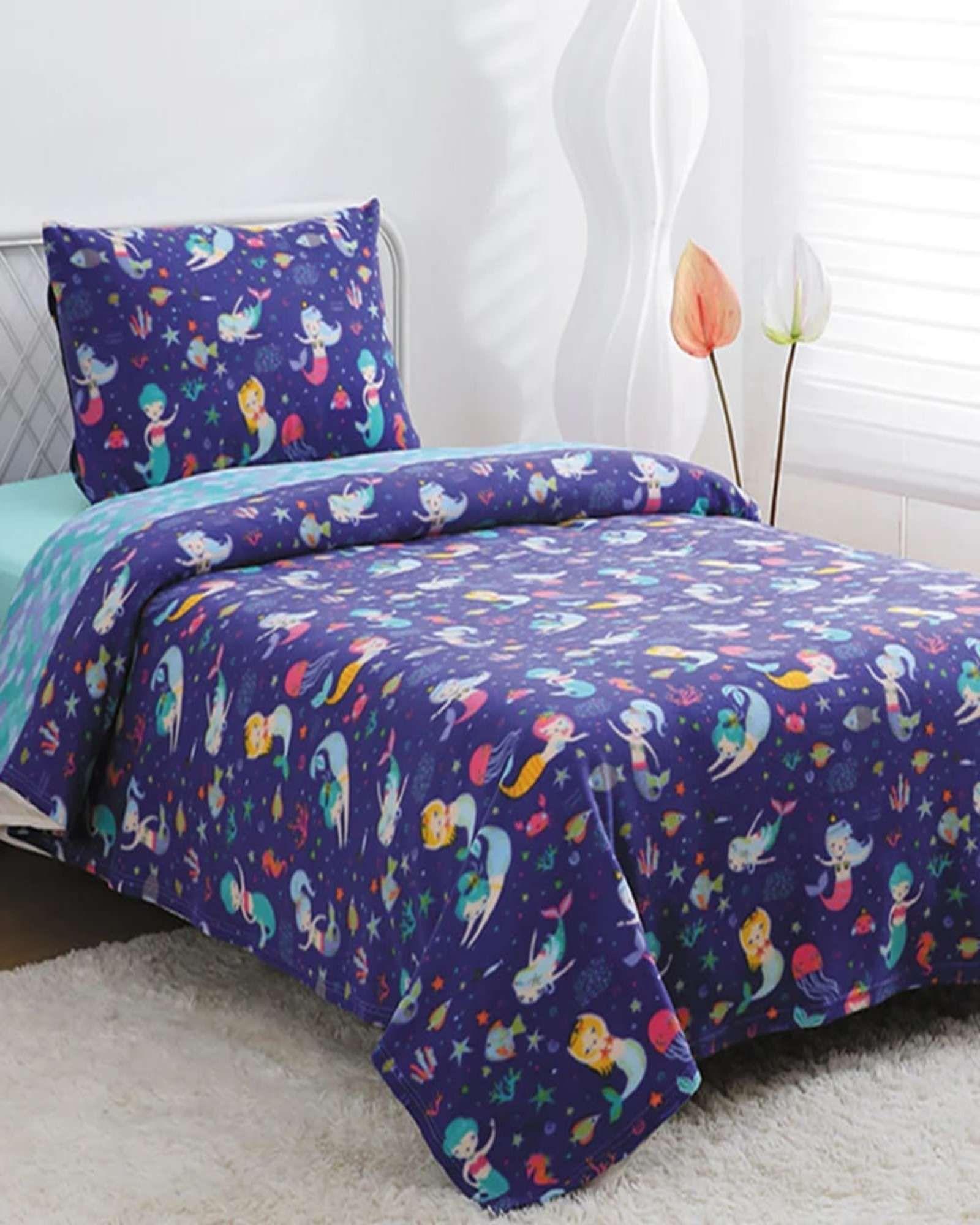 Sabana Polar Infantil plaza y media Sirena-2