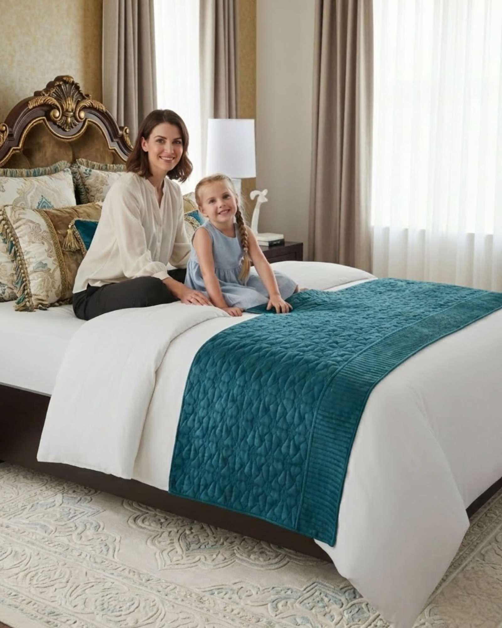 Piecera de Cama Plush Premium Confort Termico M1-2