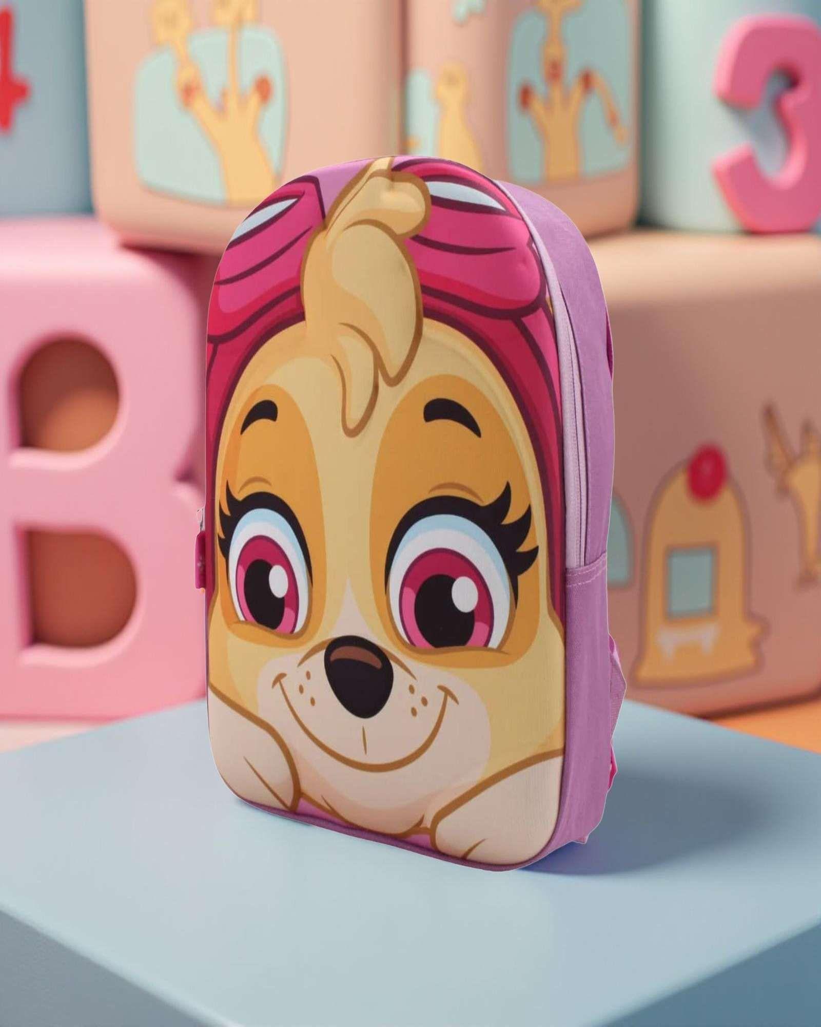 Mochila infantil escolar diseño en 3D  sky-2