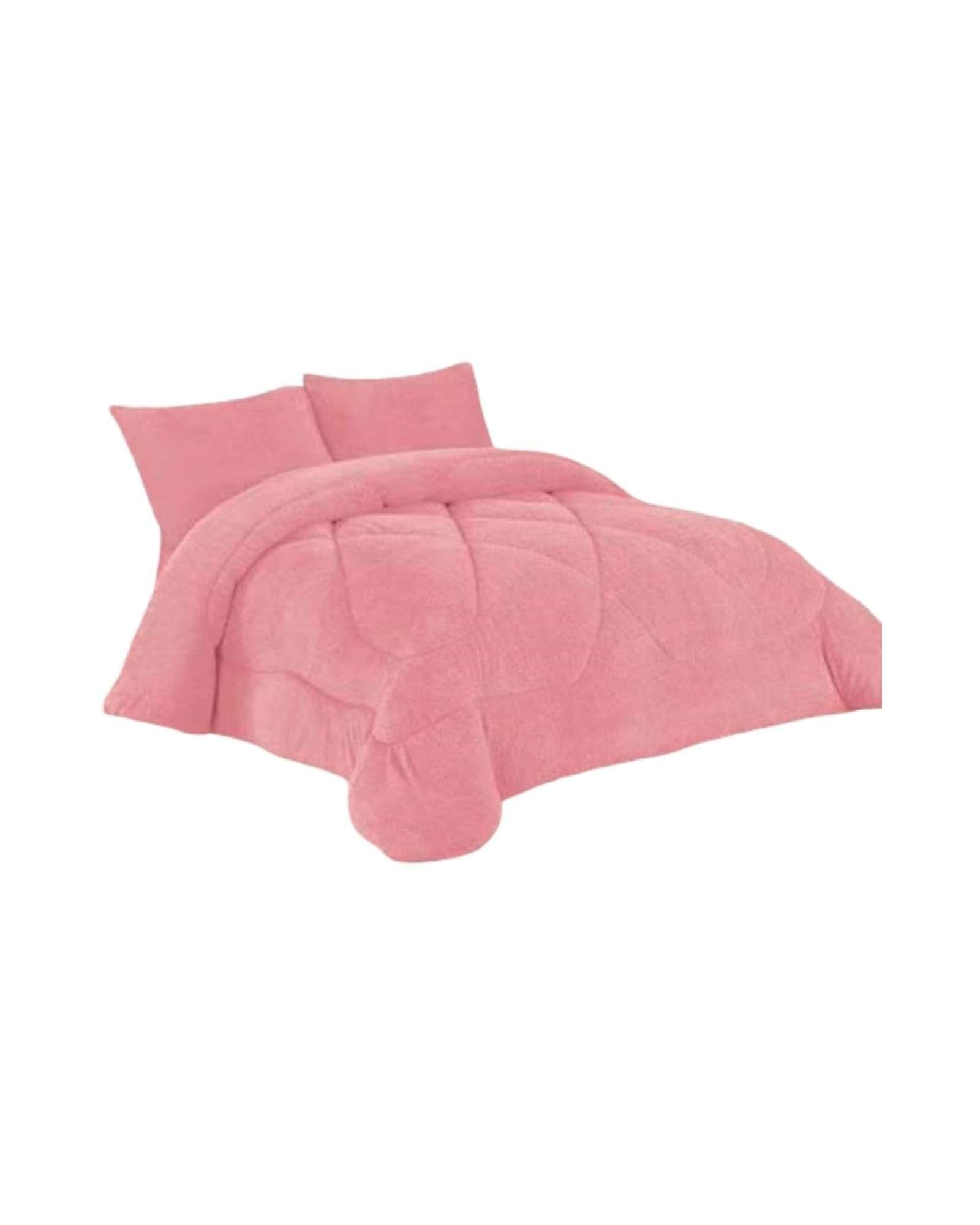 Plumón Térmico 2 Plazas Plush y Chiporro Extra Cálido Invierno A1-4