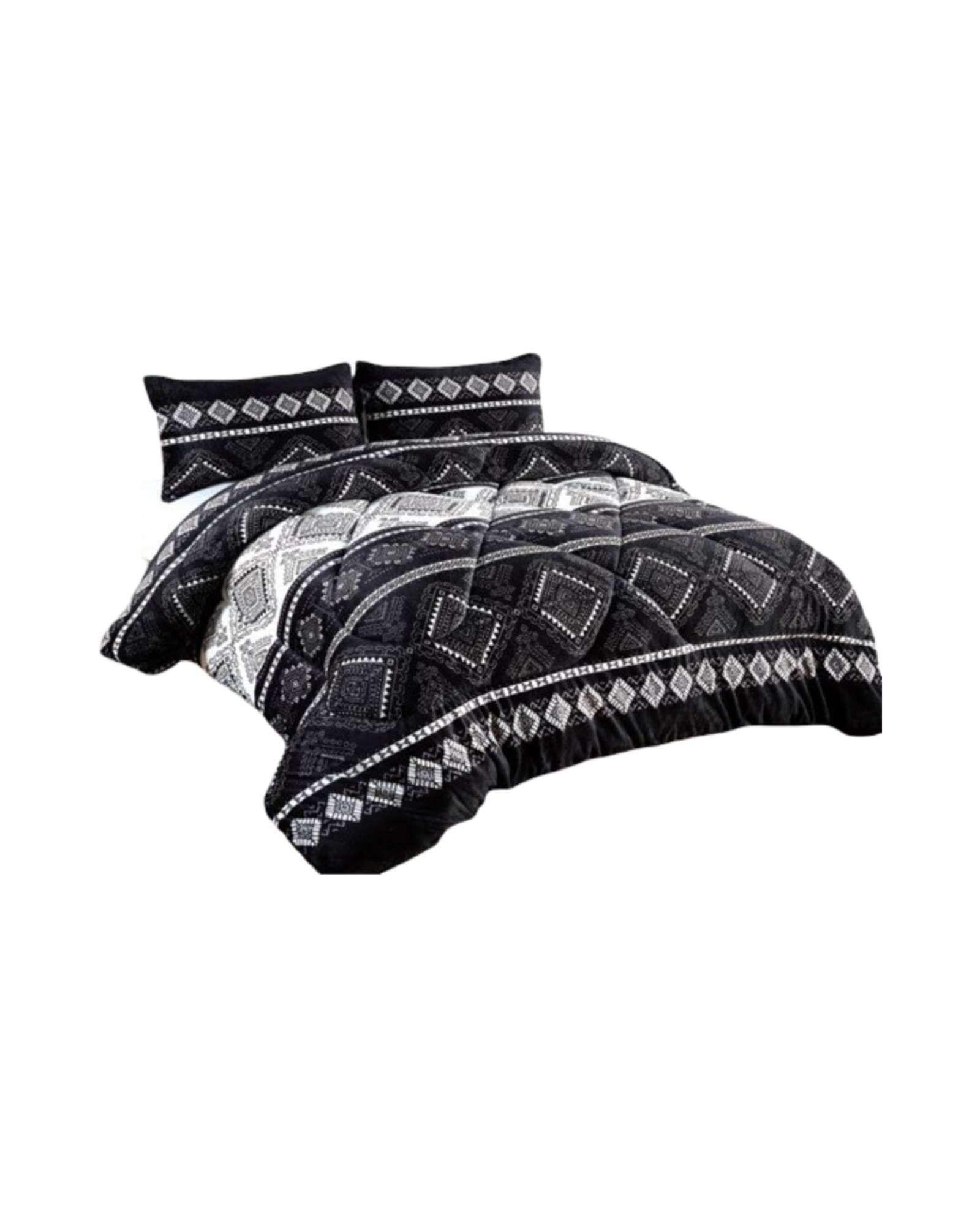 Plumón Térmico 2 Plazas Plush y Chiporro Extra Cálido Invierno A25-4