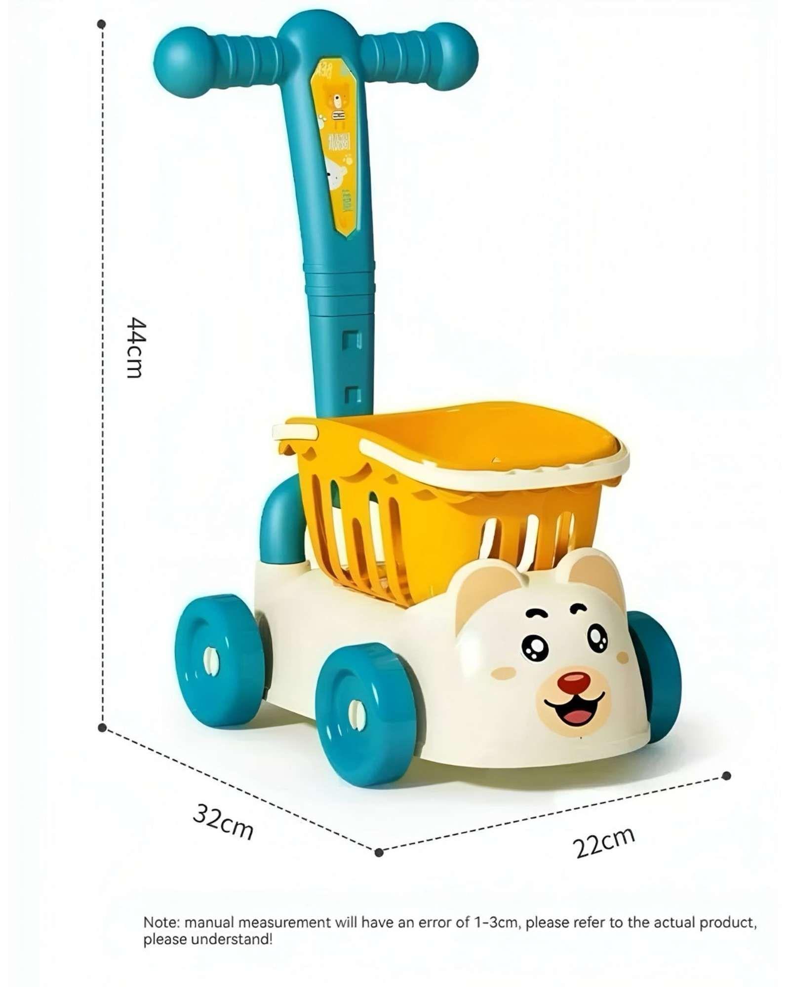 CARRO ANDADOR CORREPASILLO DE DOCTOR BEAR CART 39X12CM-2