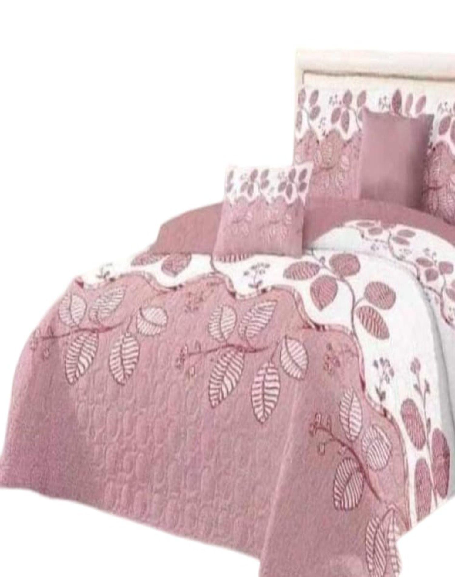 Cubrecama Quilt Diseño 2 Plazas - Primavera Verano B9-1