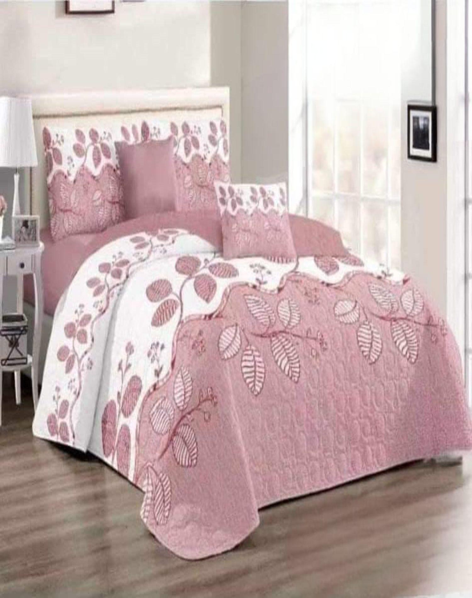 Cubrecama Quilt Diseño 2 Plazas - Primavera Verano B9-2