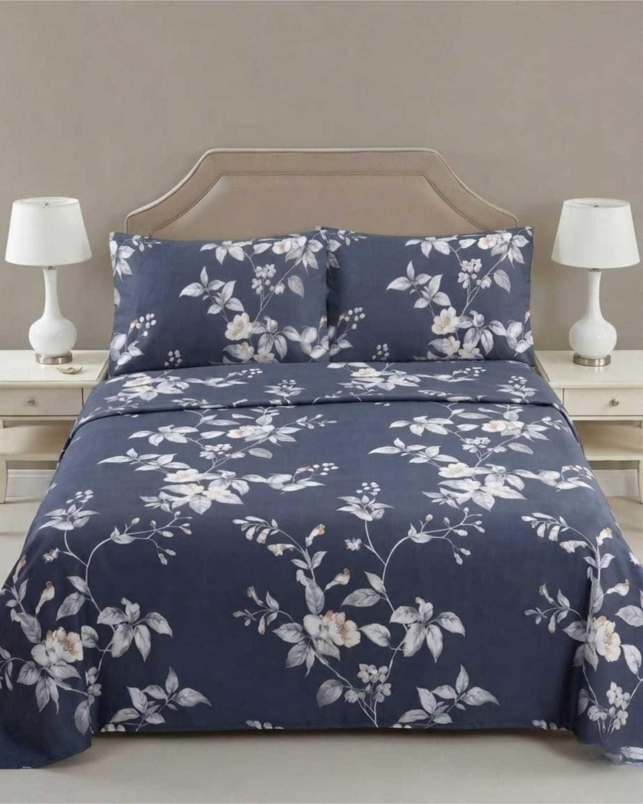 Juego de Sábanas king Resistencia y Elegancia para tu Descanso Diario negro-4