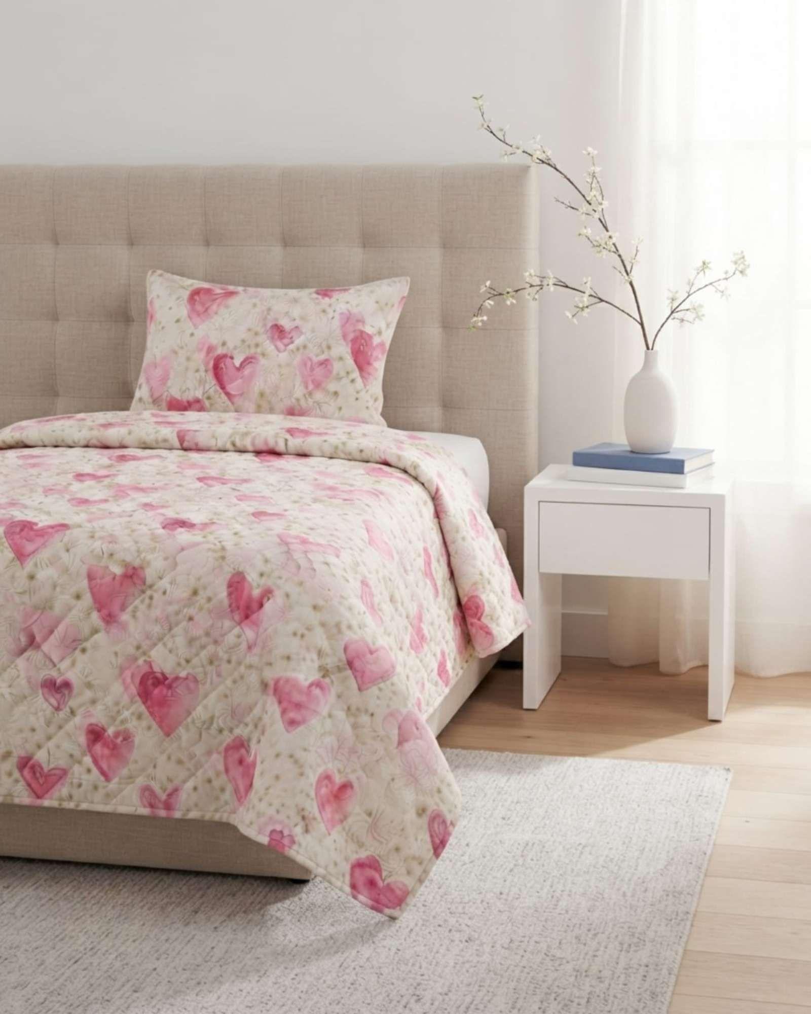 Set Cubrecama de Verano Plaza y Media 180x230 cm mas 1 Almohada-3
