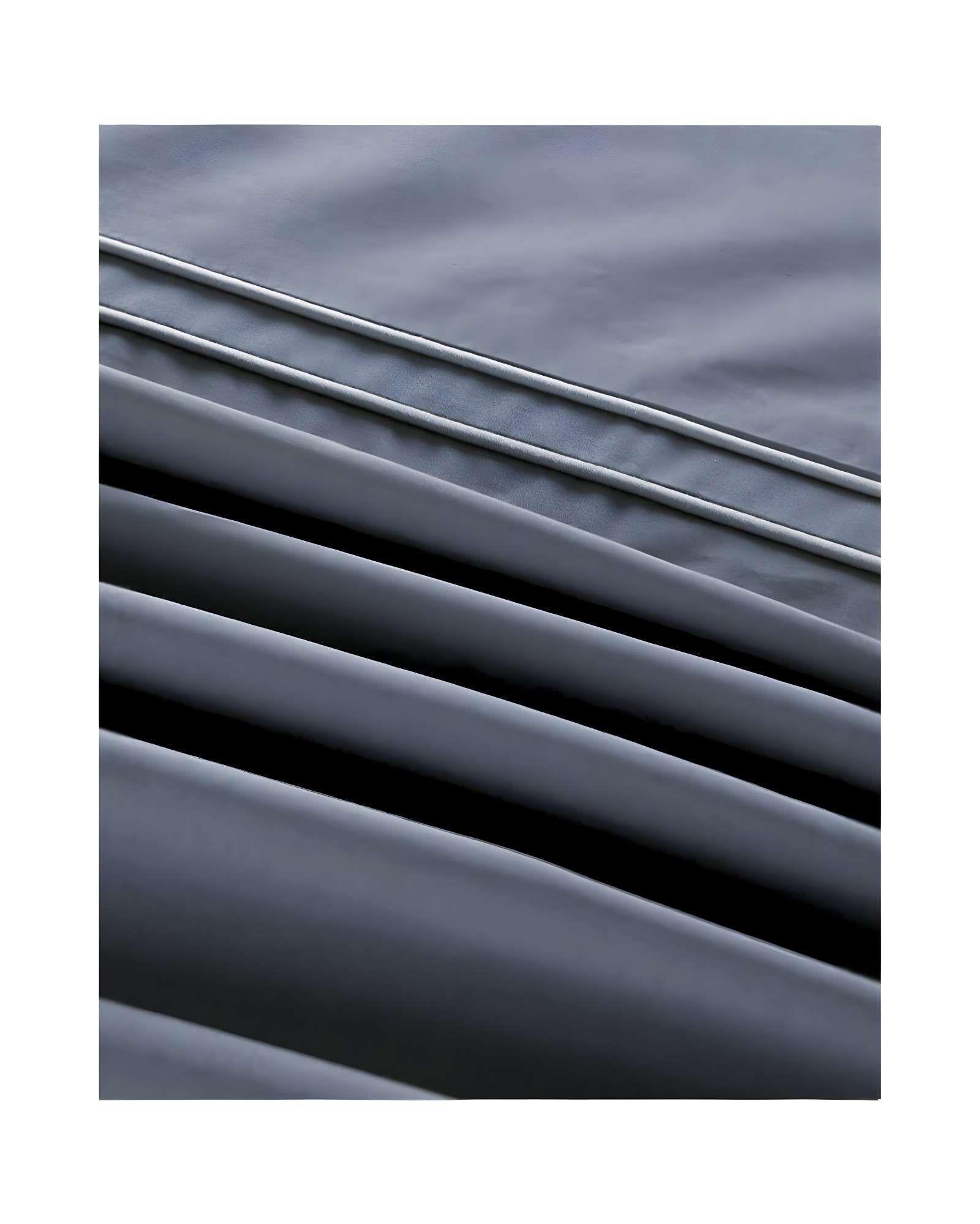 JUEGO DE SABANA 2 PLAZAS  500 HILOS GRIS-2