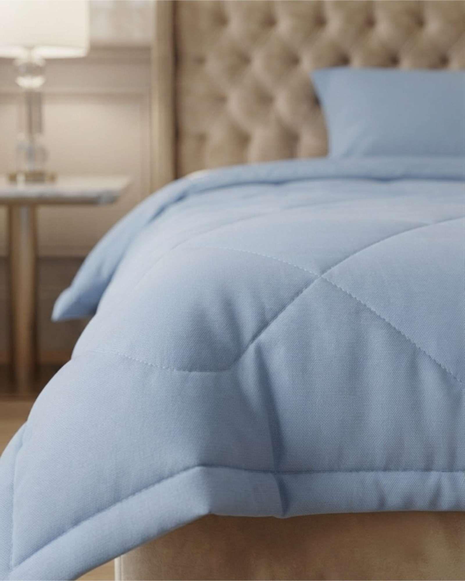 Plumon Acolchado Plaza Y Media Para Todas Las Temporadas Mas Almohada m3-3