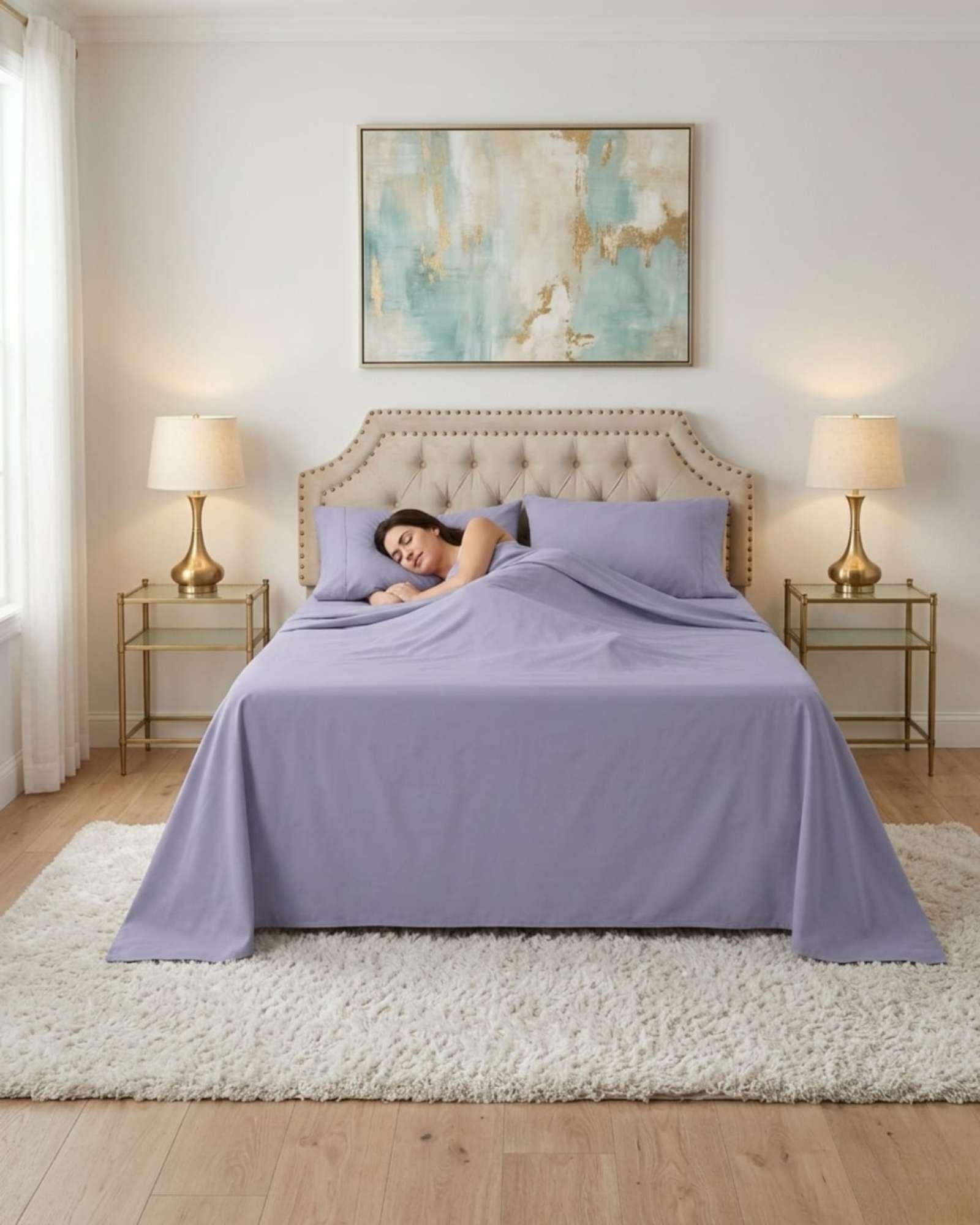 Juego de Sábanas King Verano Soft Género Premium Respirable 04-3