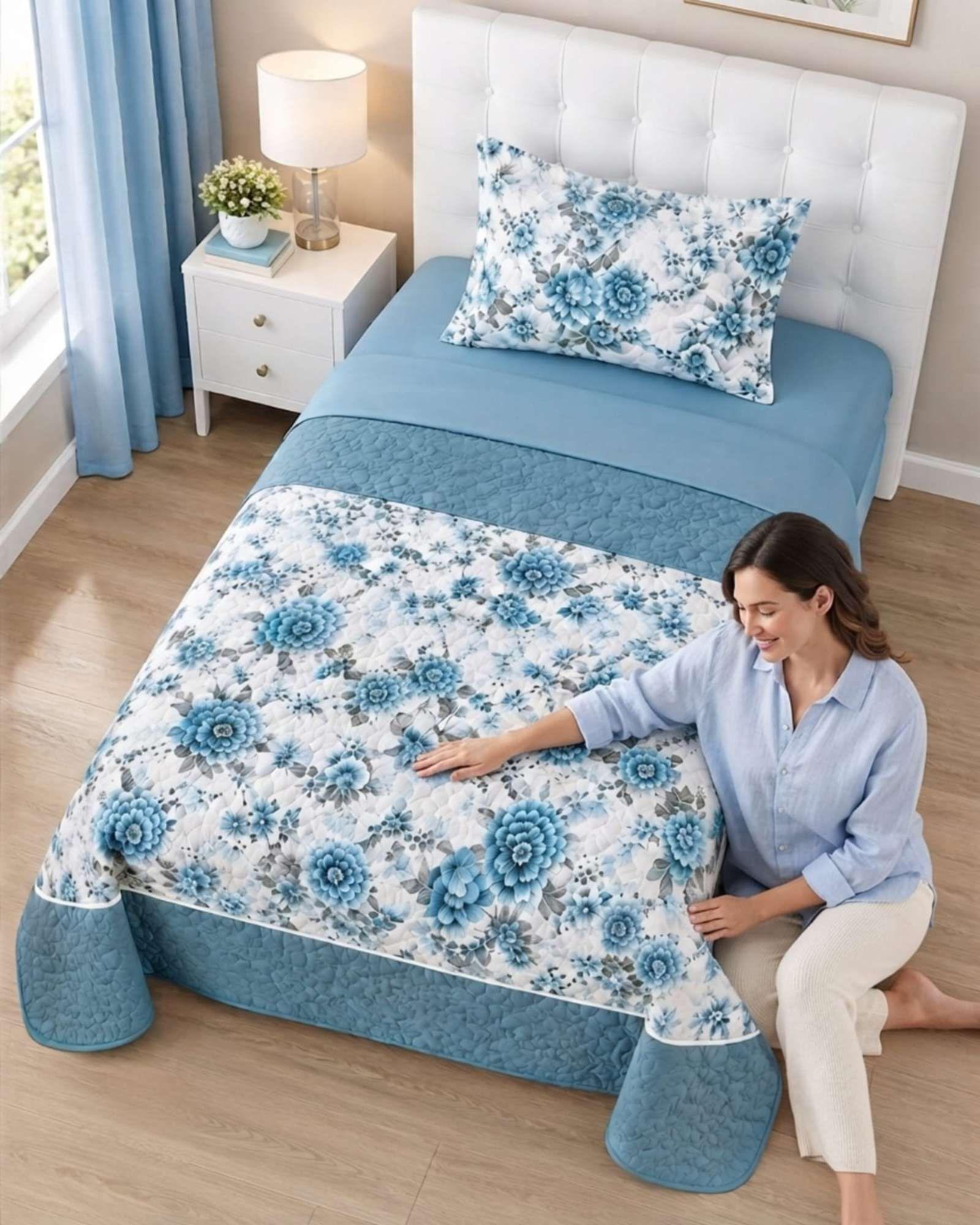 Quilt De Verano 1.5 Plazas Fresco Y Ligero 02-2