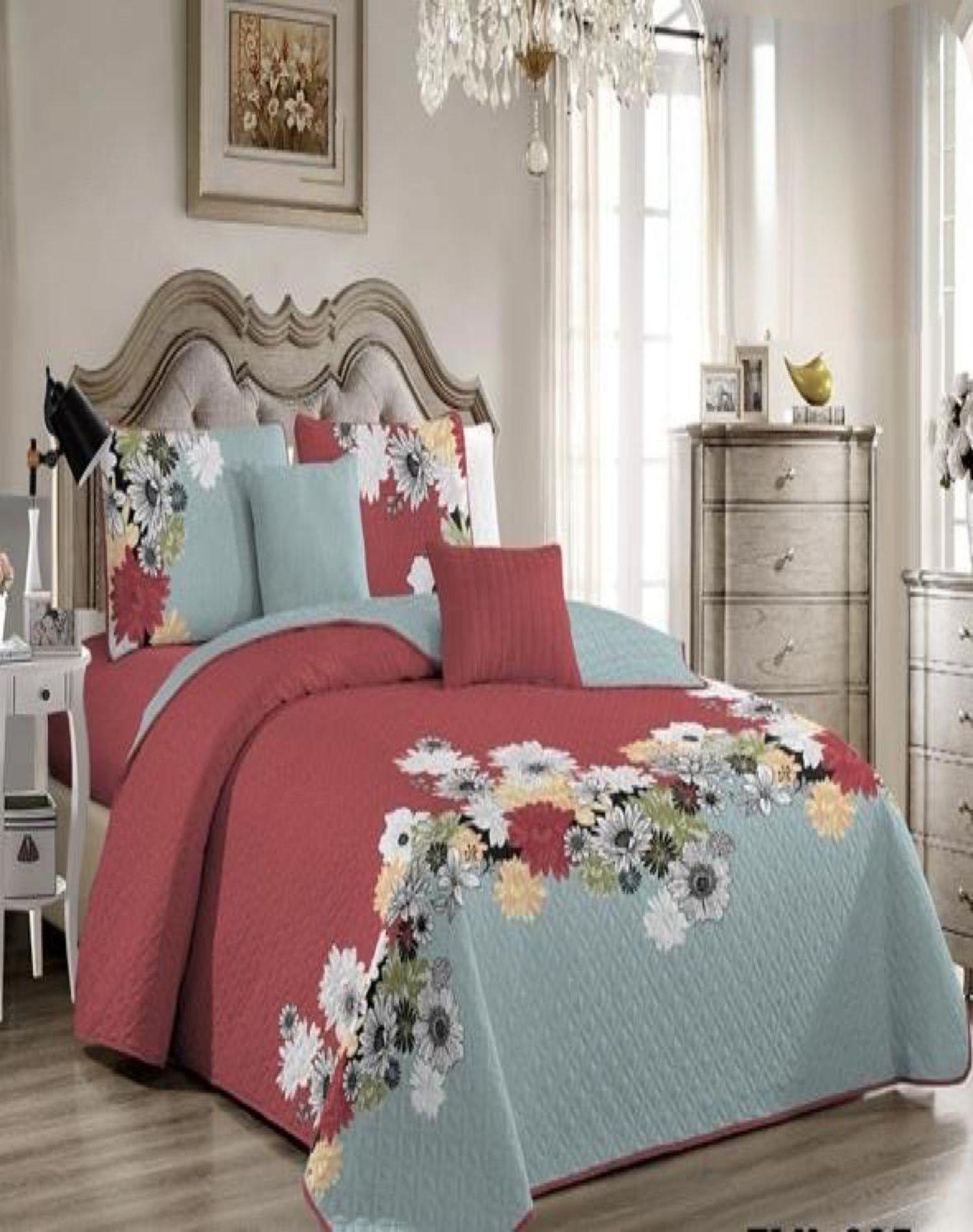Cubrecama Quilt 2 Plazas+2 Fundas Verano Fresco 13n17-2