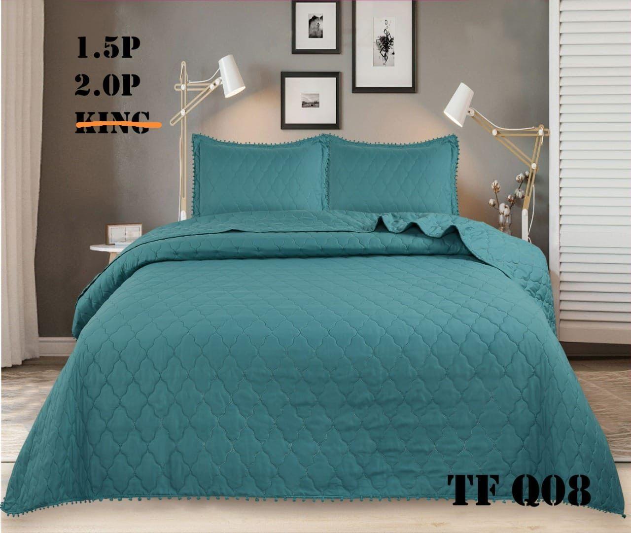 COBERTOR DE ALGODÓN QUILT DE VERANO 2 PLAZA-2