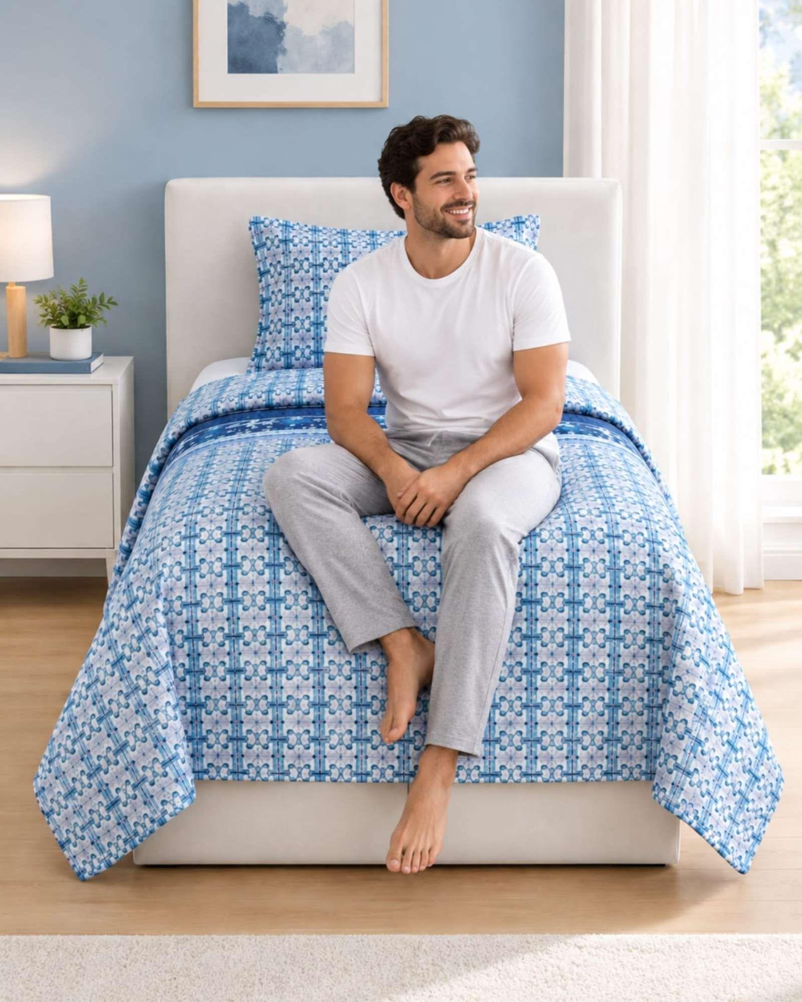 Cubrecama de Verano 1.5 Plaza Liviano y Fresco Quilt A15-2