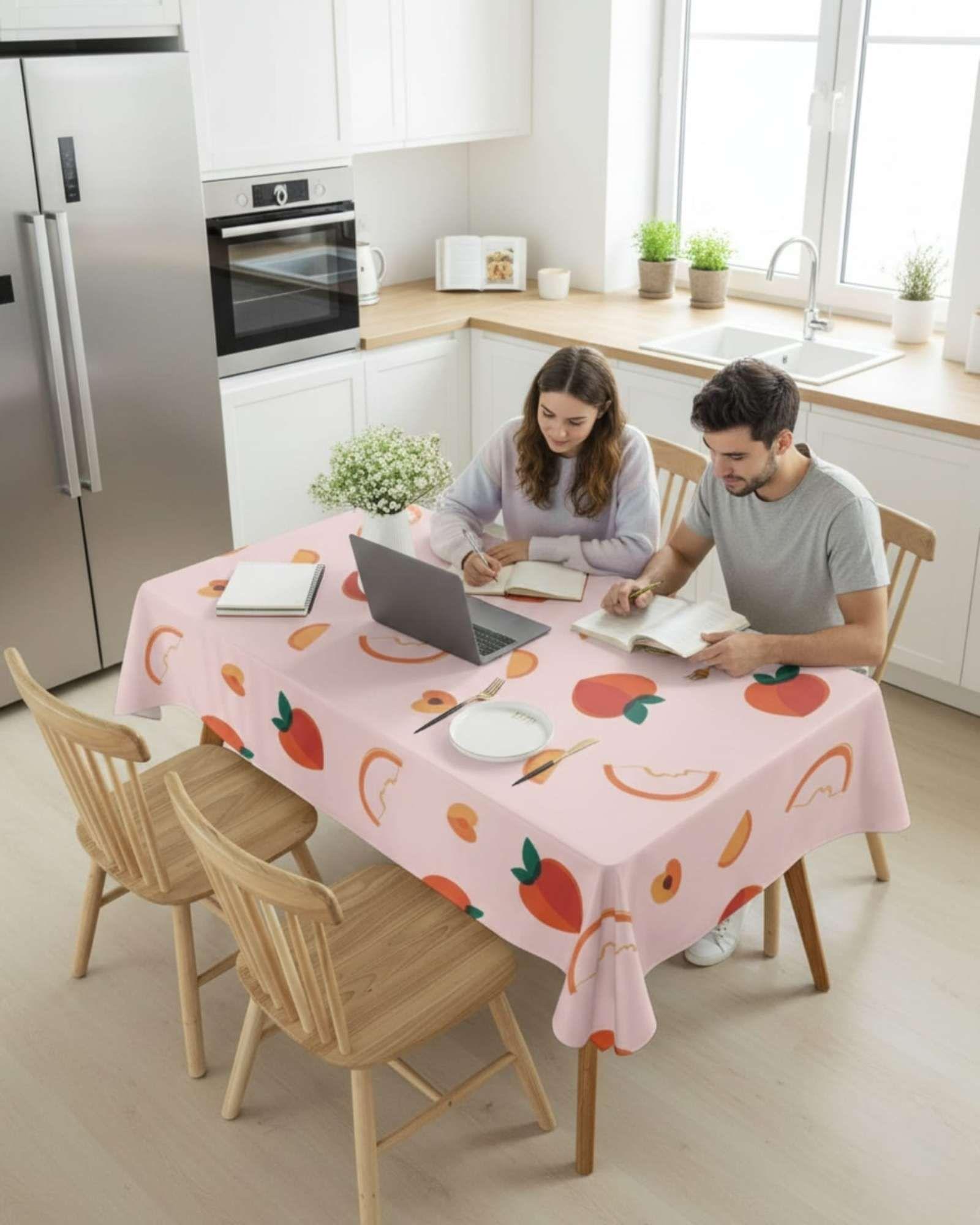 Mantel Antimanchas Grueso Rectangular 140x220 cm 02-3