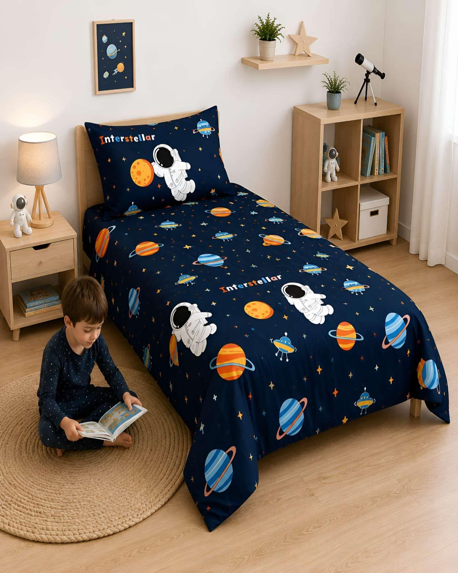 Set de sábanas y quilt de verano 1.5 Plazas-2