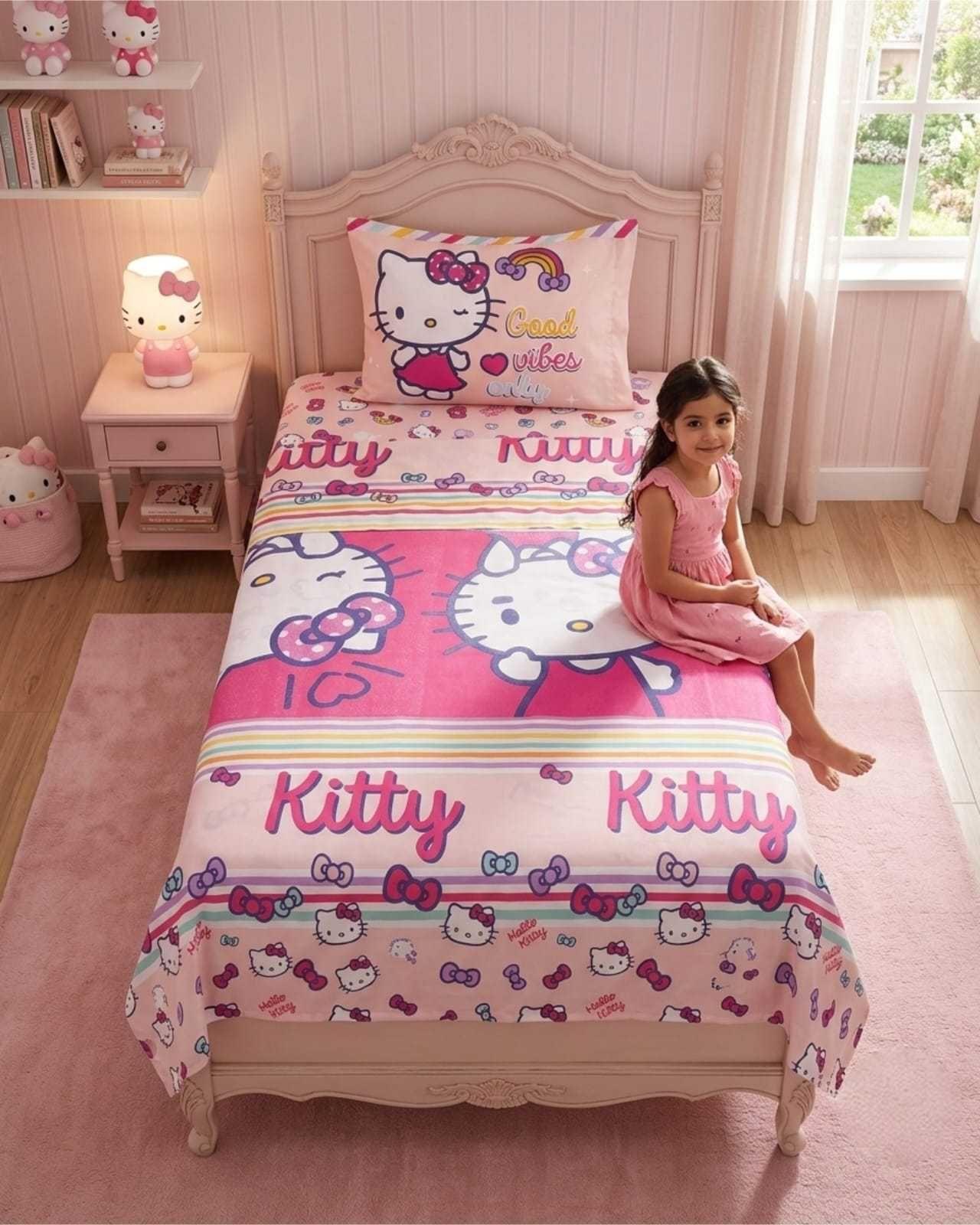 Set de Dormitorio Infantil 1.5 Plazas: Plumón y Sábanas 02-4