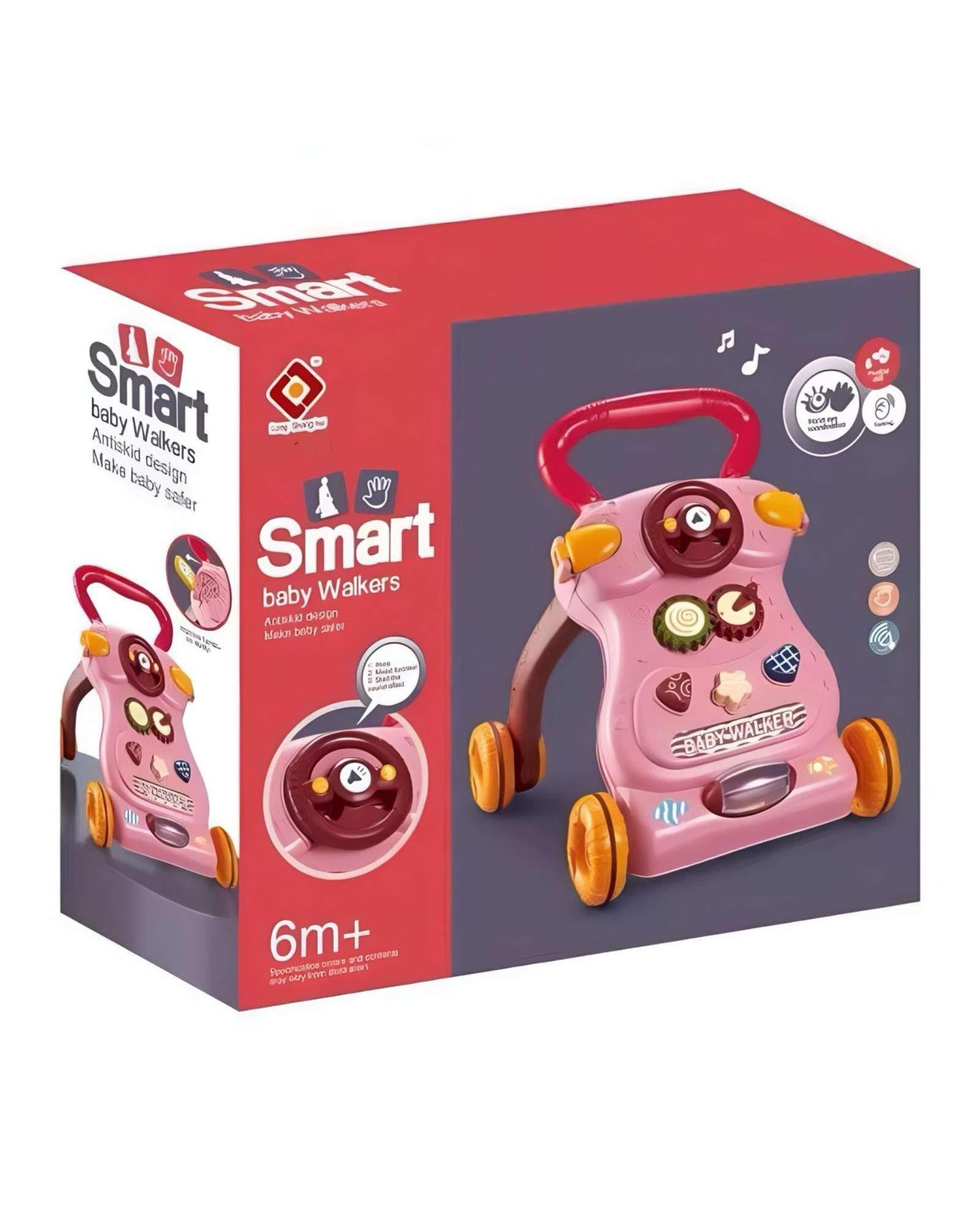 CORREPASILLO ANDADOR INFANTIL MIS PRIMEROS PASOS ROSA-2