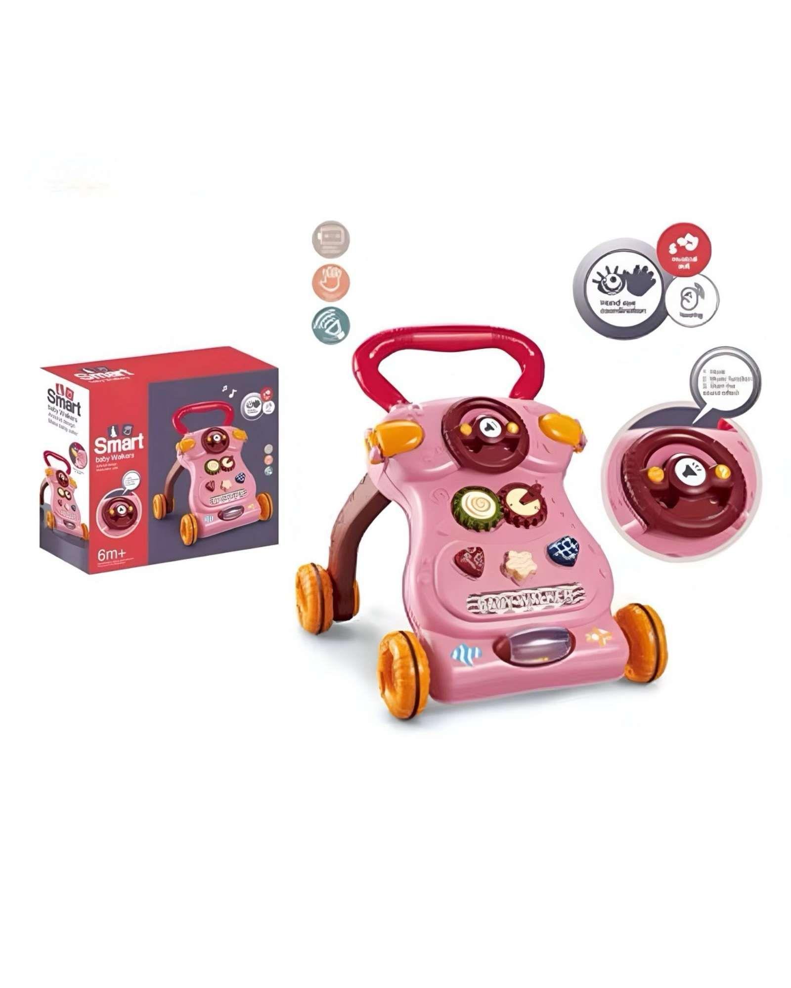 CORREPASILLO ANDADOR INFANTIL MIS PRIMEROS PASOS ROSA-4