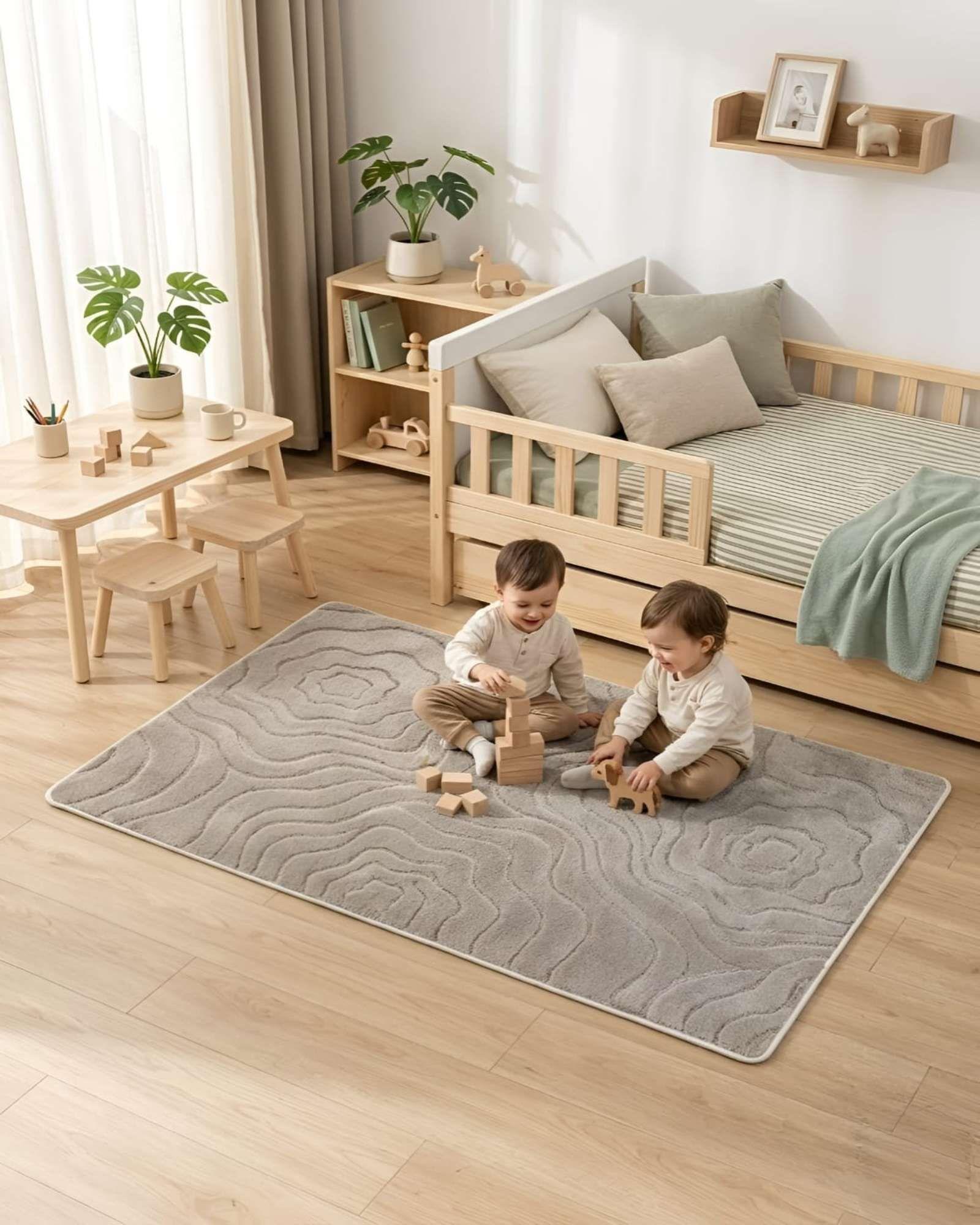 Alfombra Living y Dormitorio Decoración Para Hogar Minimalista 05-2
