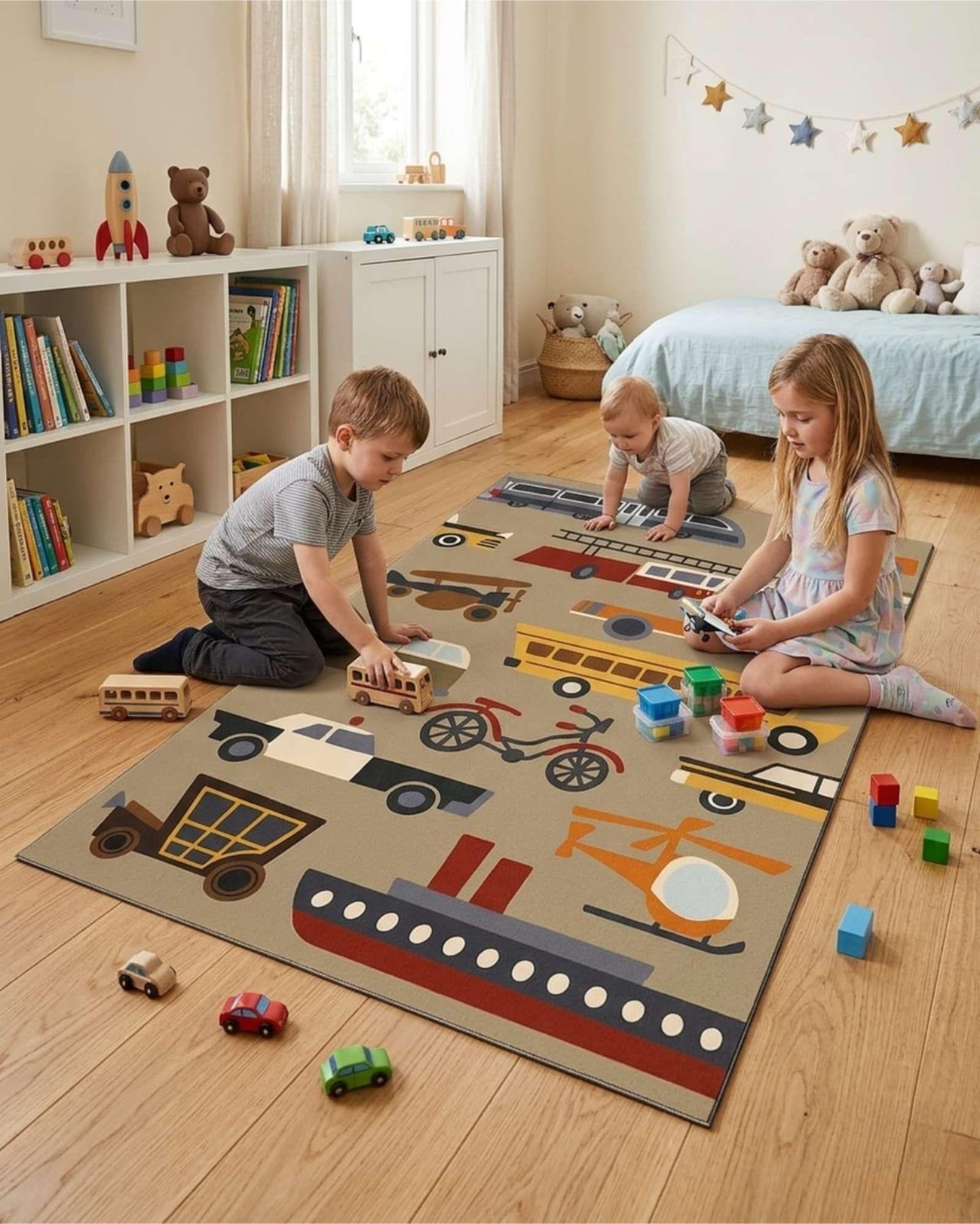 Alfombra de Juegos Infantil Practica de 120x180cm m10-3