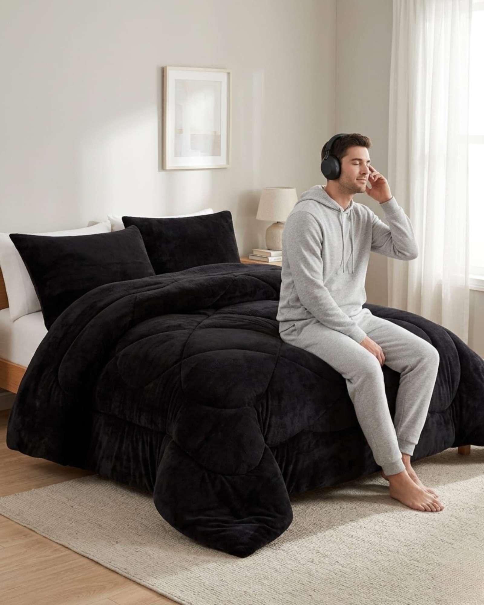 Cubrecama King / Super King Plush con Chiporro Térmico A3-4