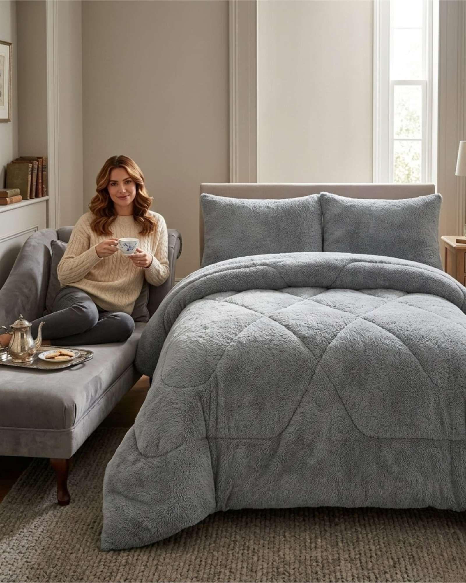 Cobertor de Invierno Plush Chiporro Ultra Suave Plaza y media m22-3