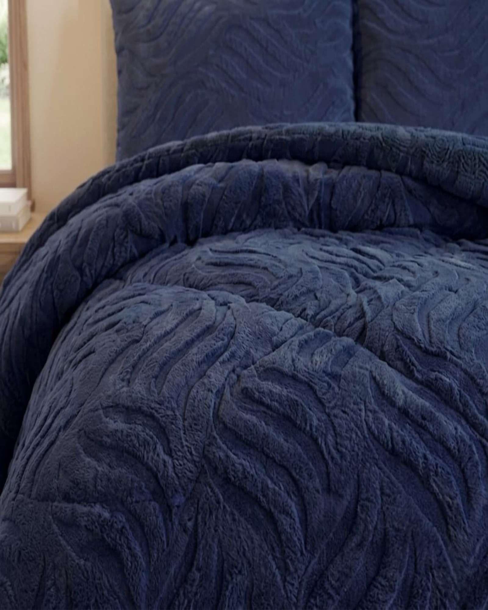 Cubrecama Chiporro Diseño Relieve Ondas King C6-2