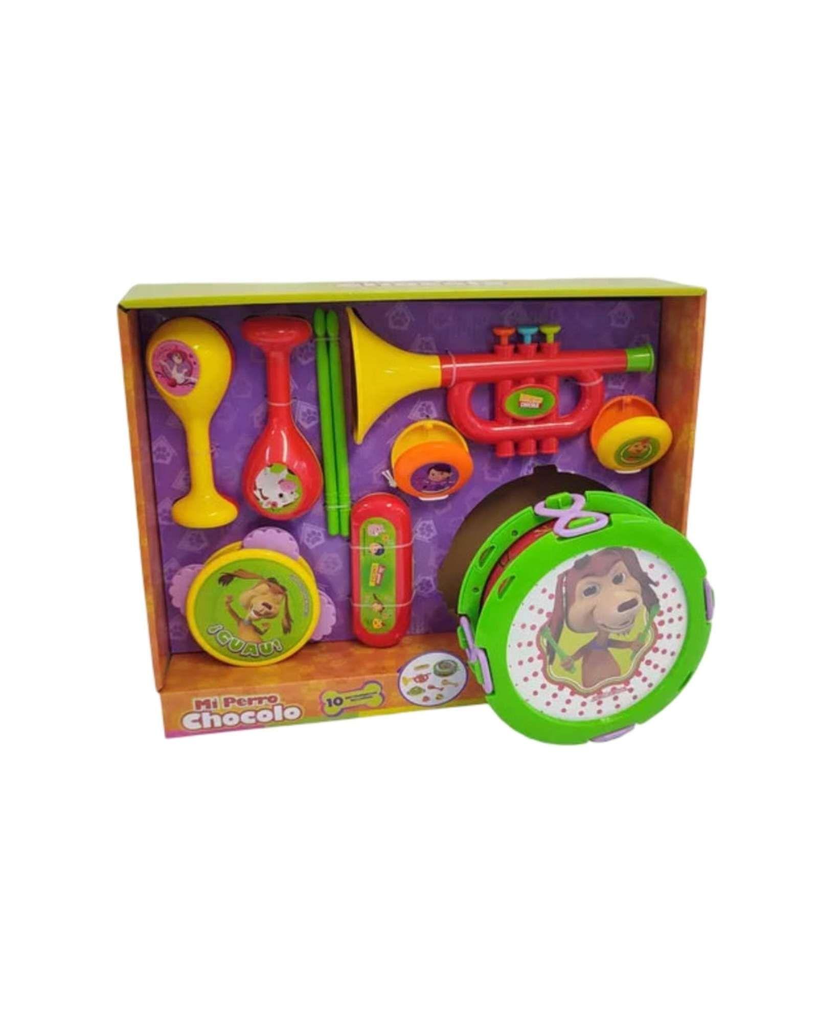 Set Musical Infantil Mega Banda Y Piano Interactivo Juguete-6