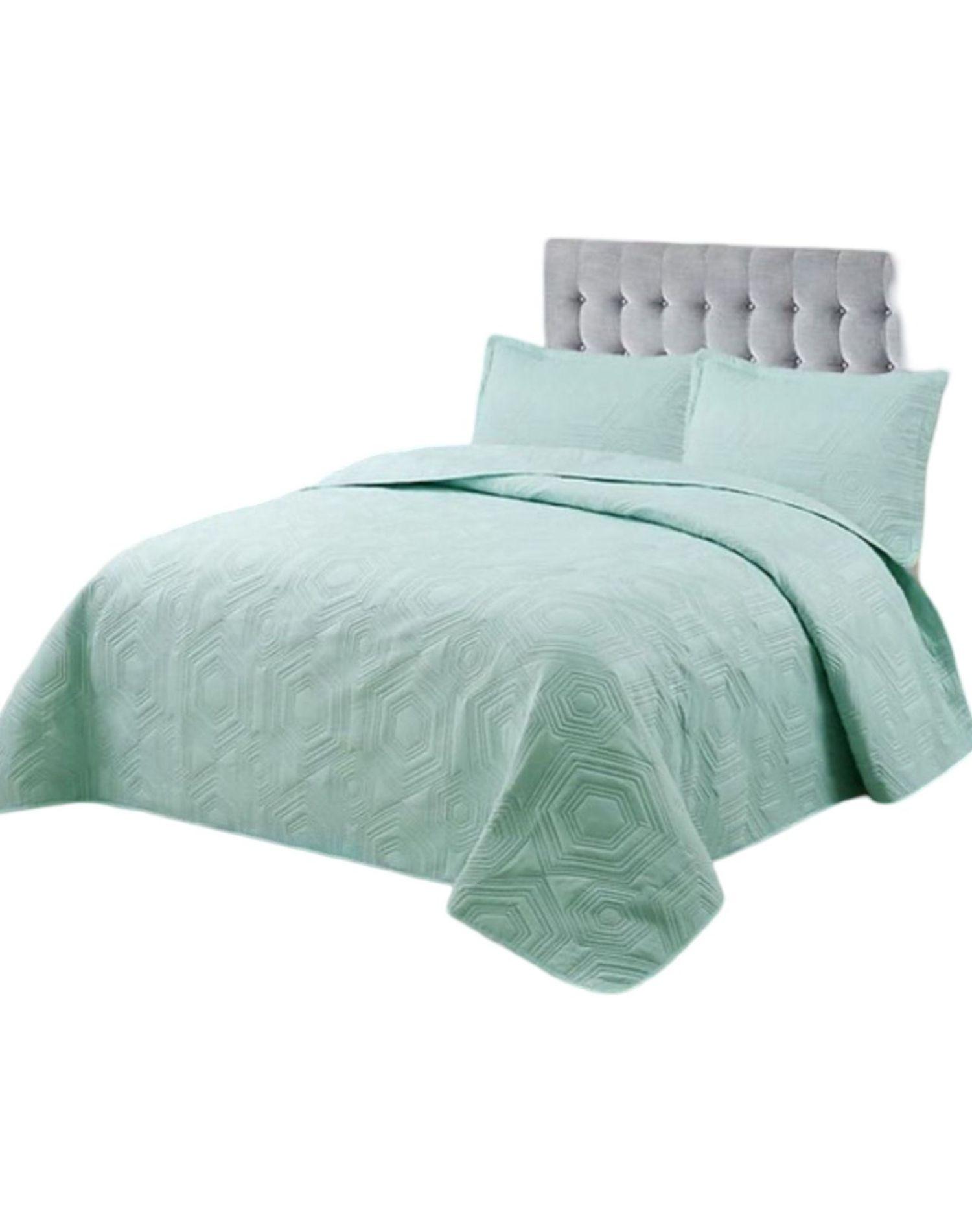 Cubrecama 1P y Media Quilt Verano + Funda Almohada U1-0