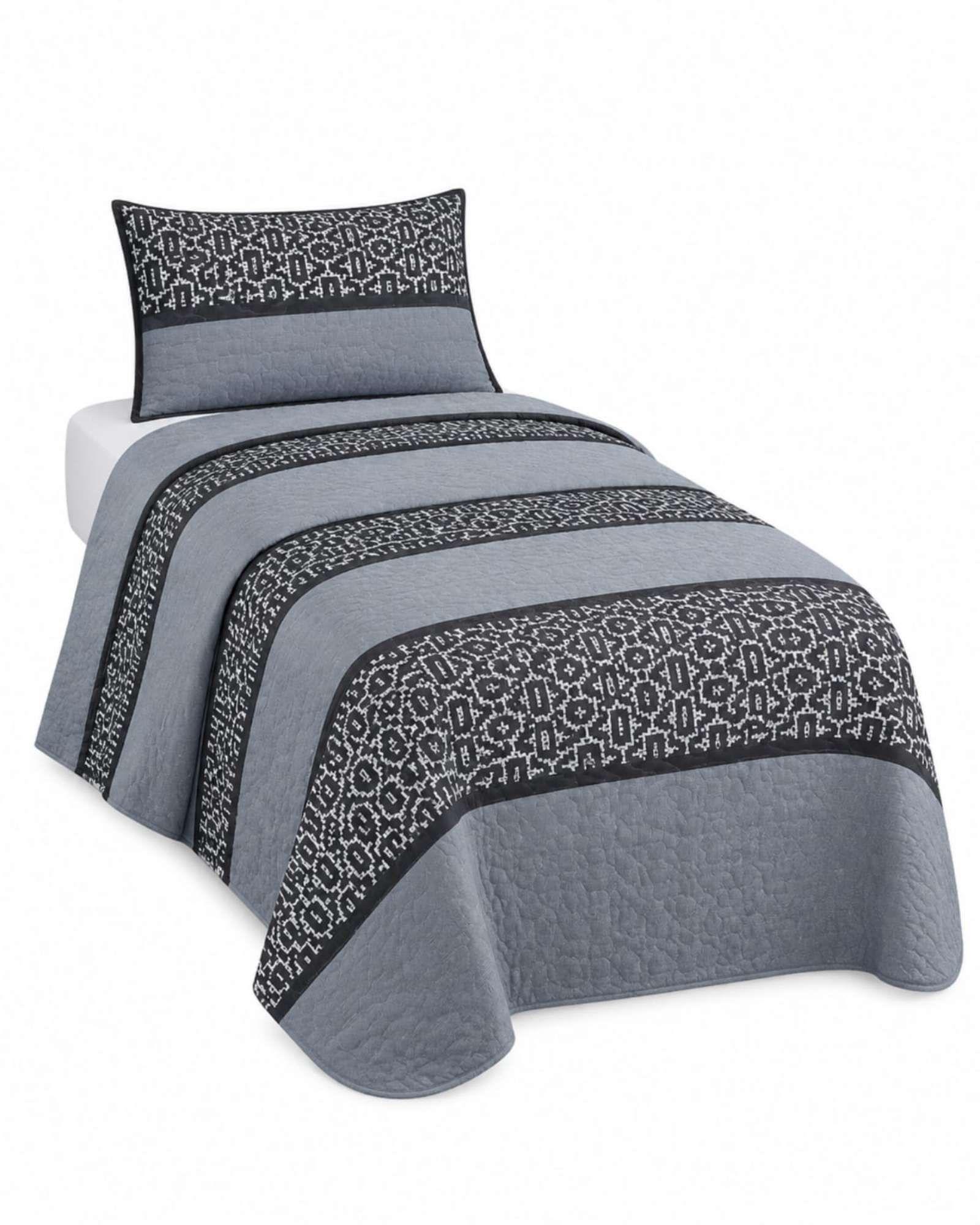 Cubrecamas De Verano Plaza Y Media Ultra Fresco Mas Almohada m4-5